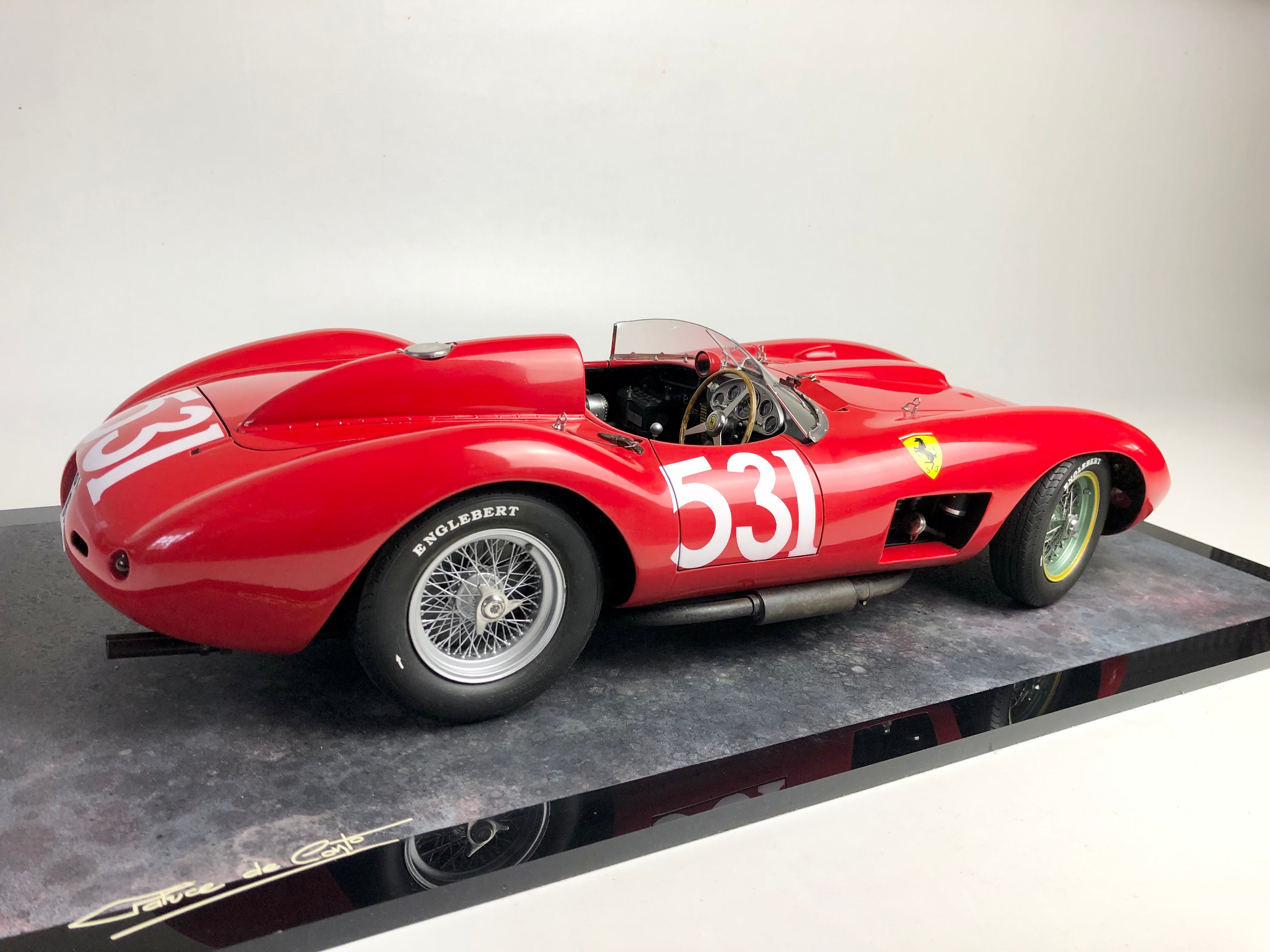 Patrice de Conto 1:8 scale Ferrari 335S 1957 Mille Miglia