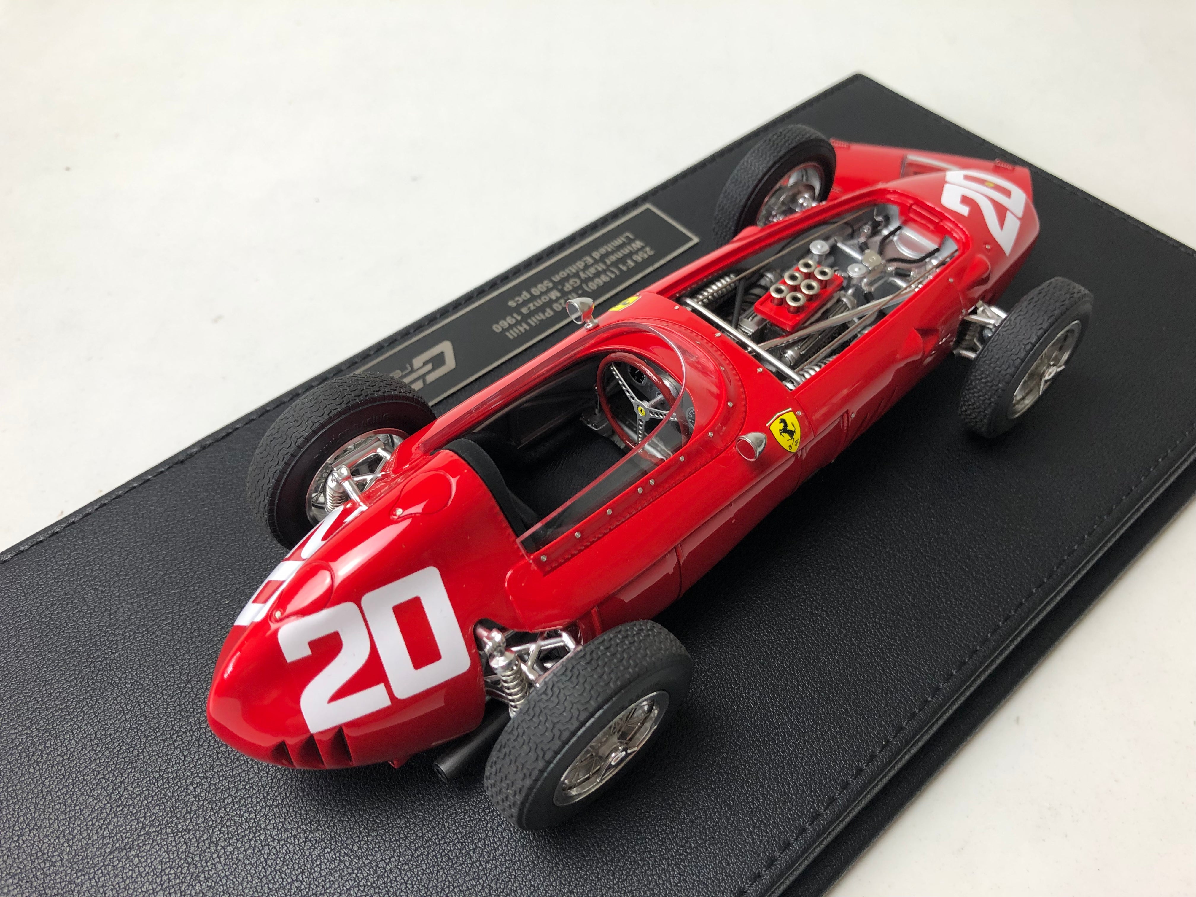 1958 Ferrari 246 Dino F1 Mike Hawthorn #4 escala 1:18