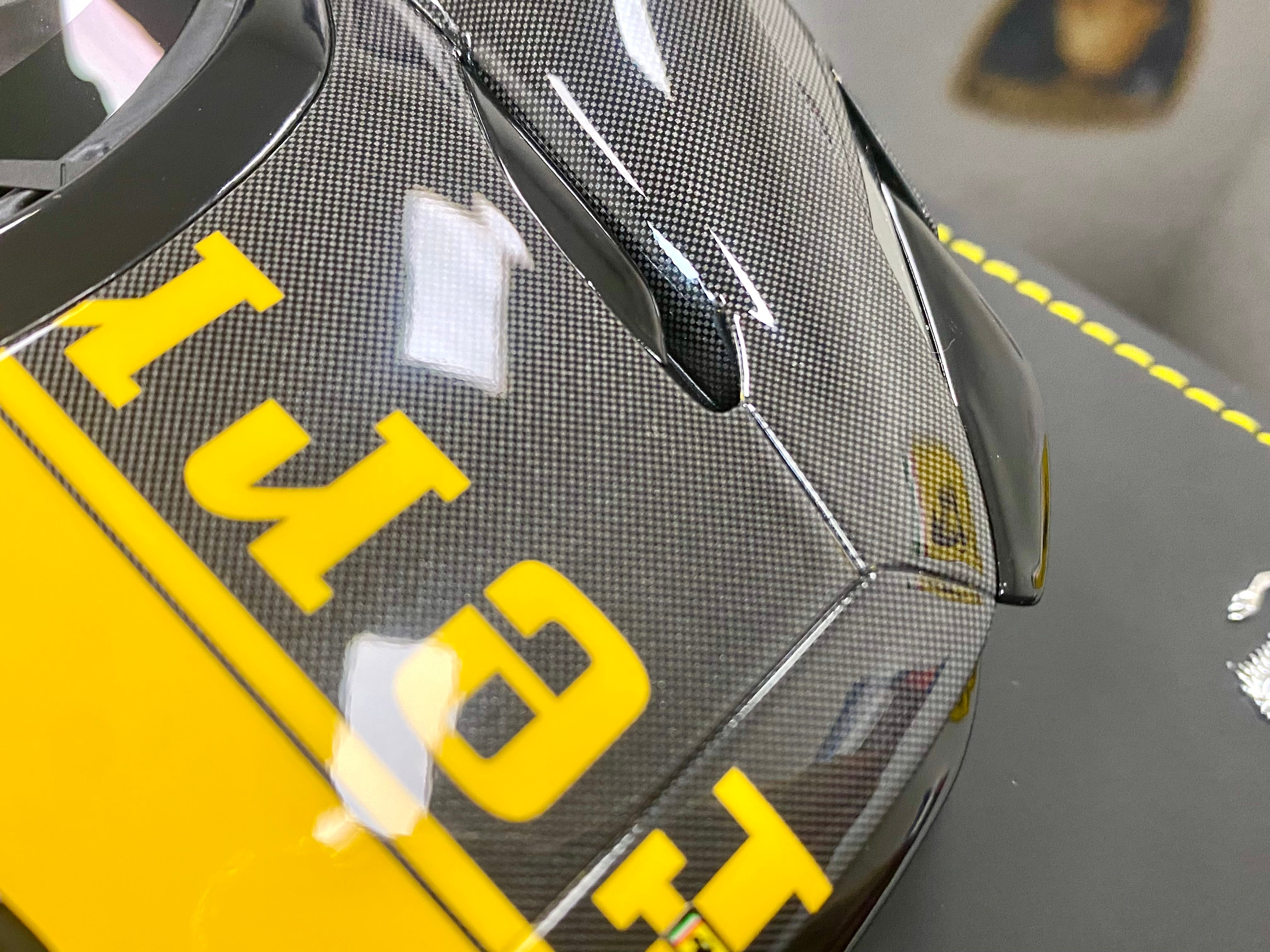 BBR 1:18 scale Ferrari Daytona SP3 Taylor Made 599+1 yellow/black