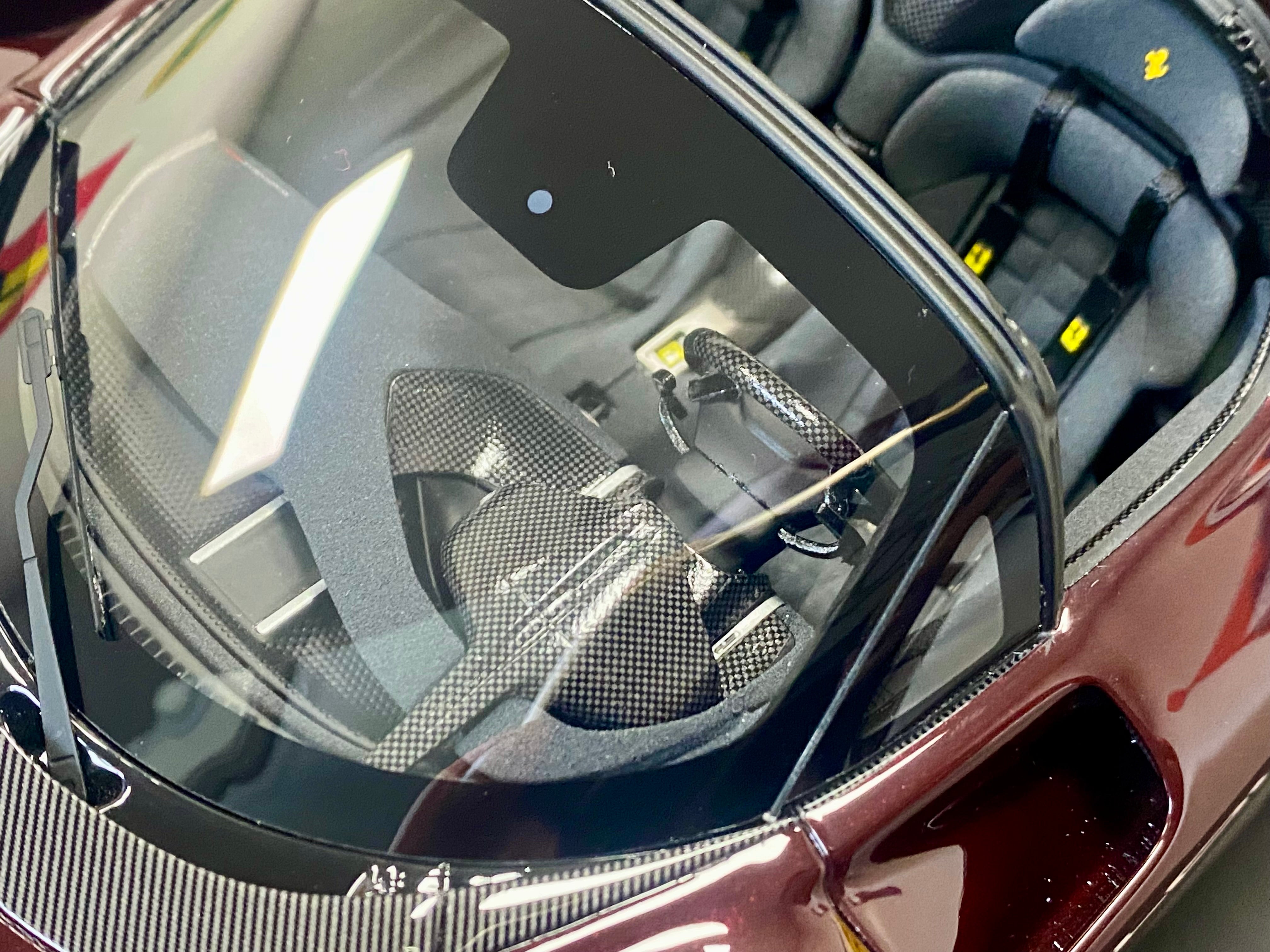 BBR 1:18 scale Ferrari Daytona SP3 Ruby Red Spider