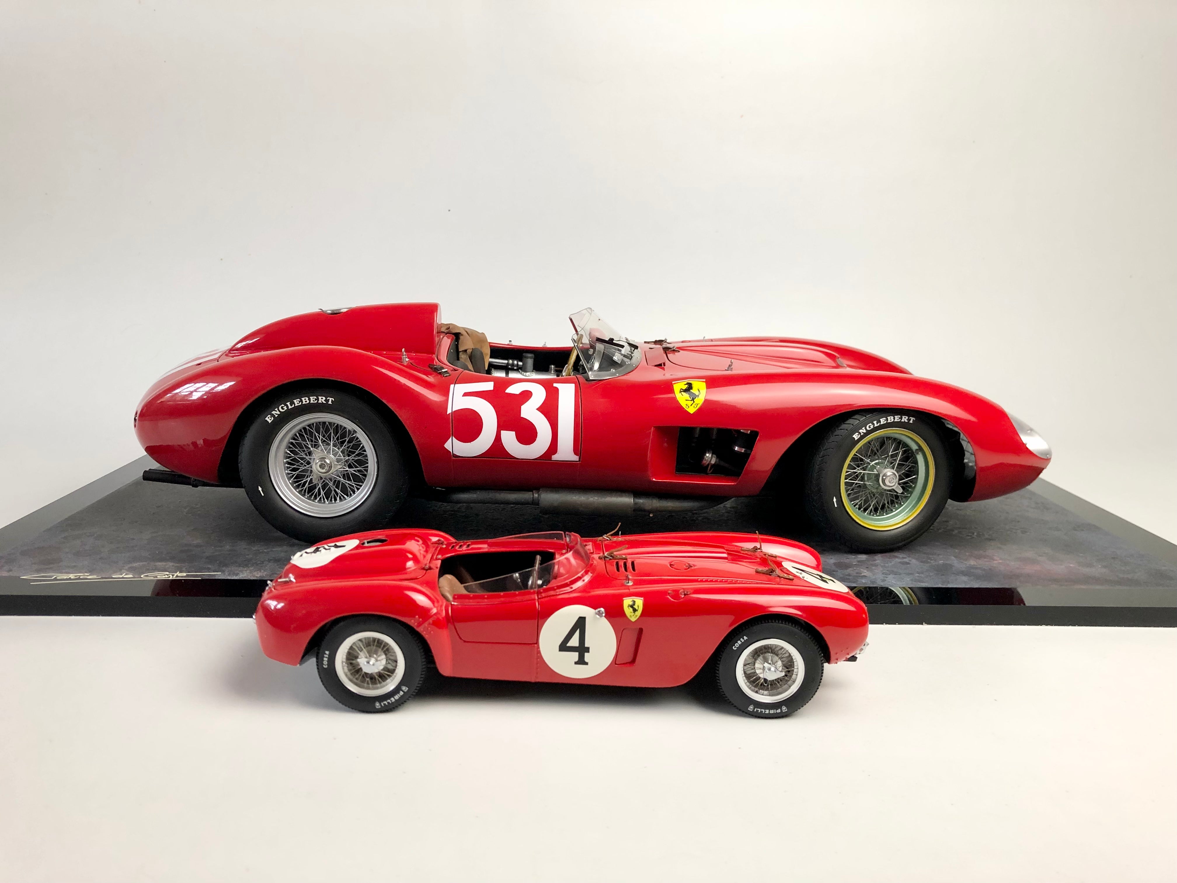 Ferrari 315S 531 Rallye Mille Miglia 1957 De Portago - Nelson Art Model Ferrari 315S 531 Rallye Mille Miglia 1957 De Portago - Nelson Art Model