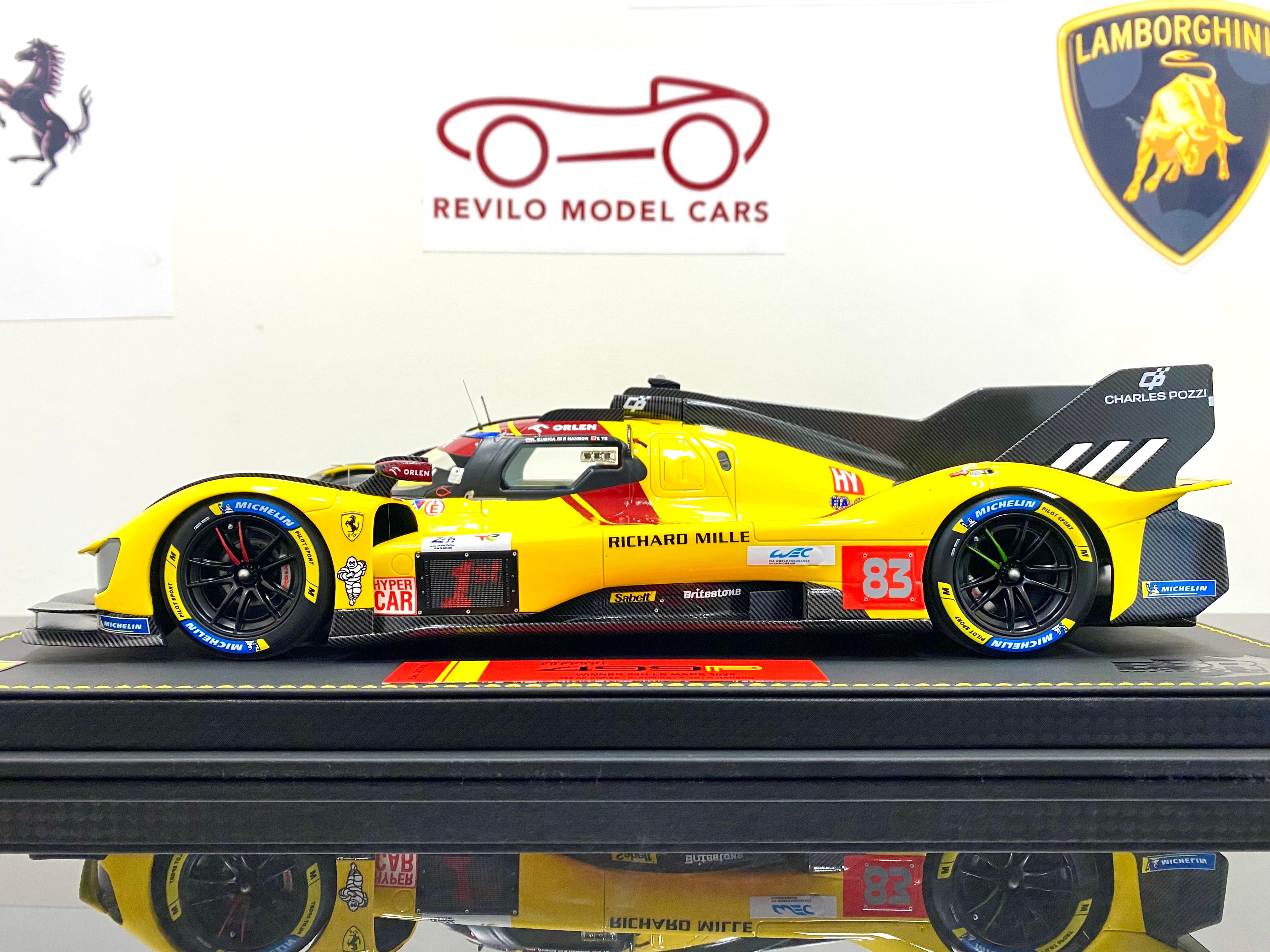BBR 1:18 scale Ferrari 499P #83 2025 Le Mans winner