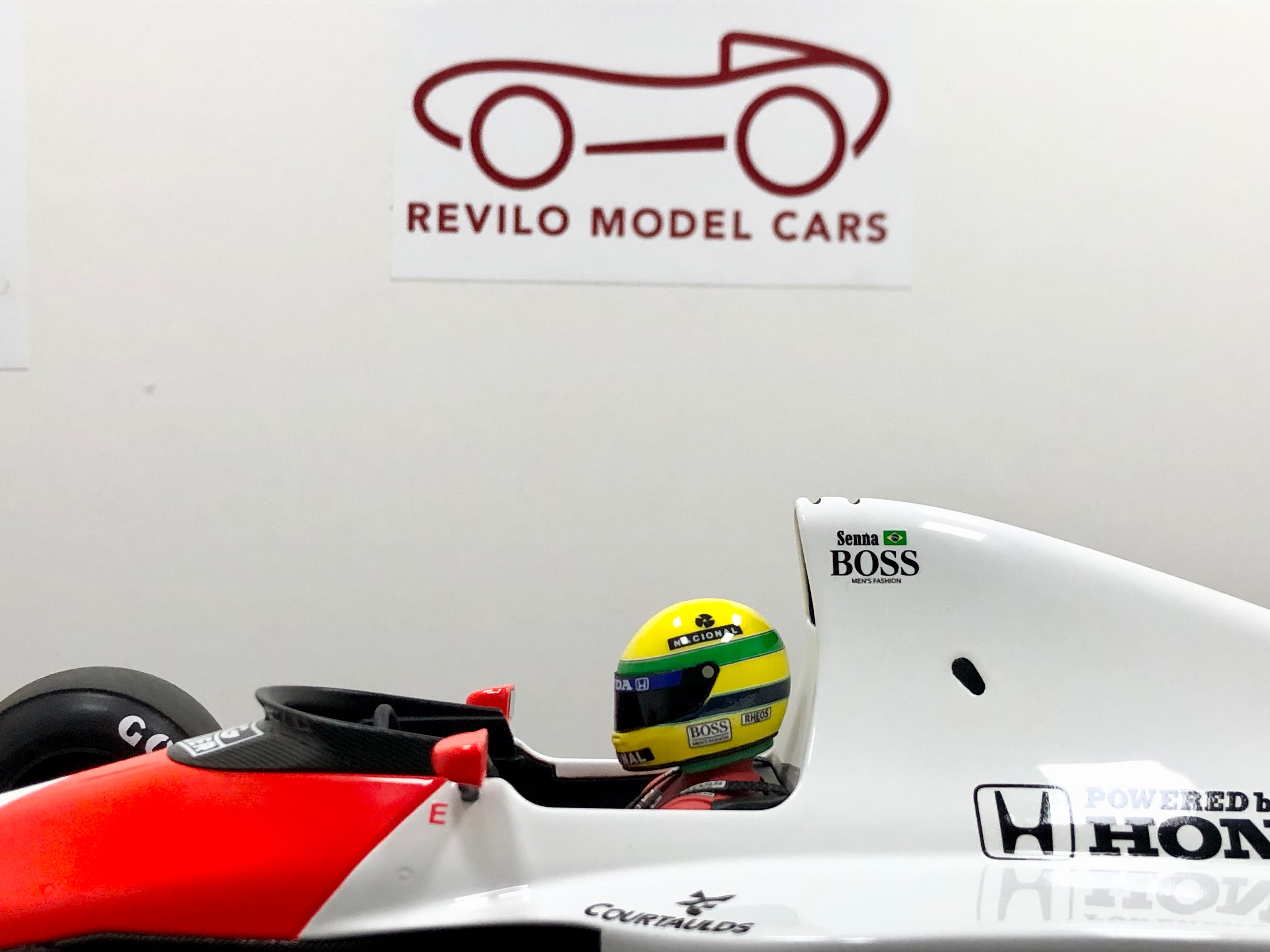 McLaren MP4/5B #27 1:12 Scale Ayrton Senna World Champion