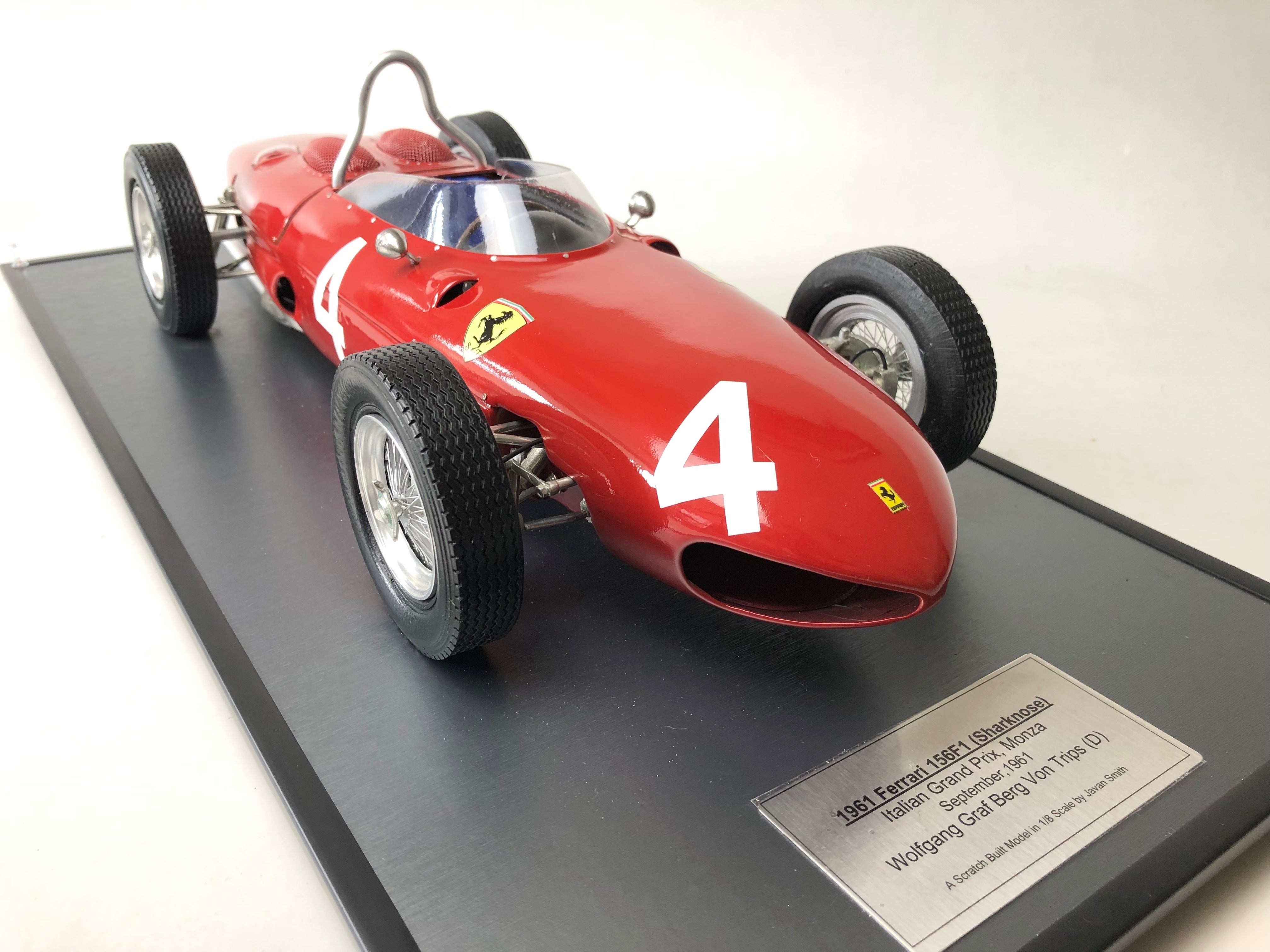 Ferrari 156 'Sharknose' 1:8 scale by Javan Smith