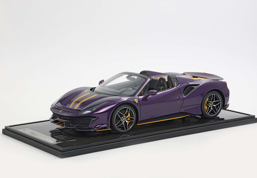 ミニカー BBR Ferrari 488 Pista Spider 1/12 BBR Ferrari 488 Pista Spider Open Roof (White) Resin Car