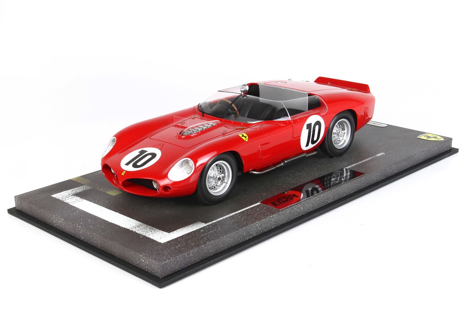 BBR La Ferrari 1:18 scale Diecast Red with grey roof – Revilo Model Cars