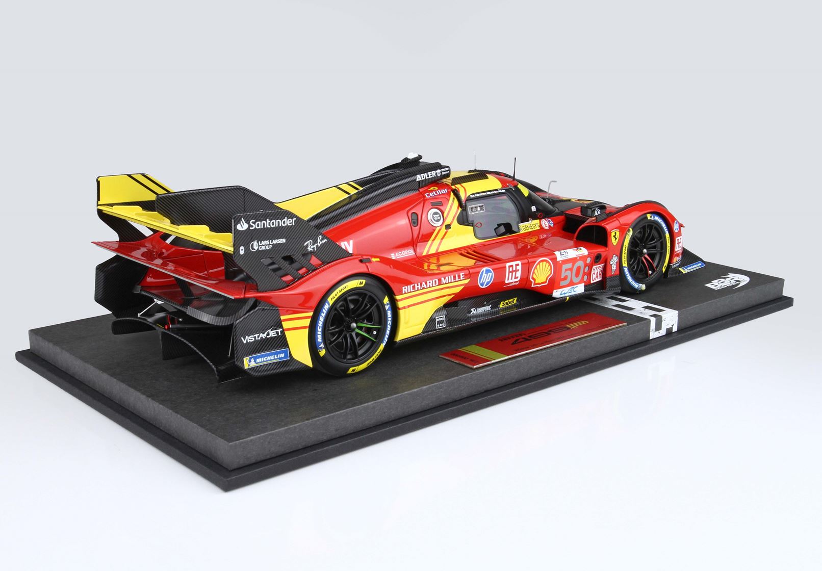 BBR 1:18 scale Ferrari 499P #50 2024 Le Mans Winner
