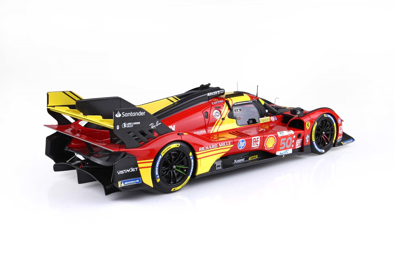 BBR 1:18 scale Ferrari 499P #50 2024 Le Mans Winner