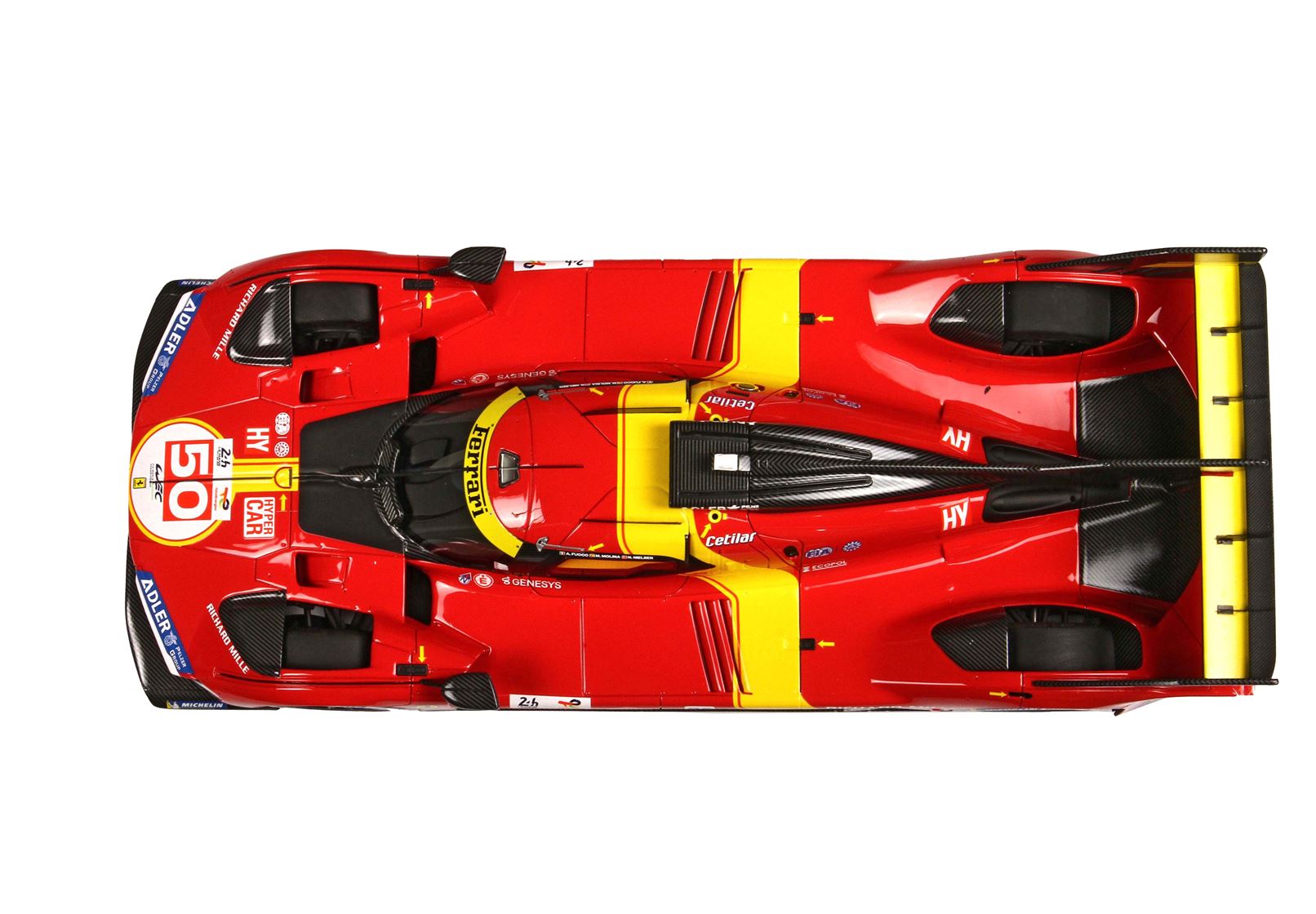 BBR 1:18 scale Ferrari 499P #50 2023 Le Mans