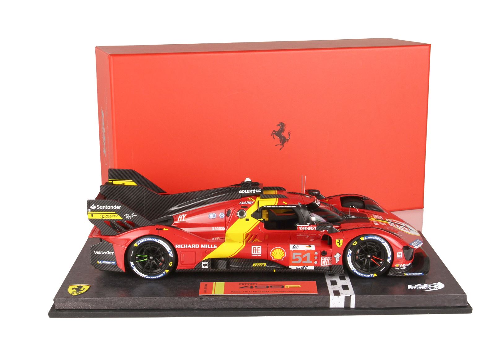 BBR Ferrari 488 Pista Piloti escala 1:18