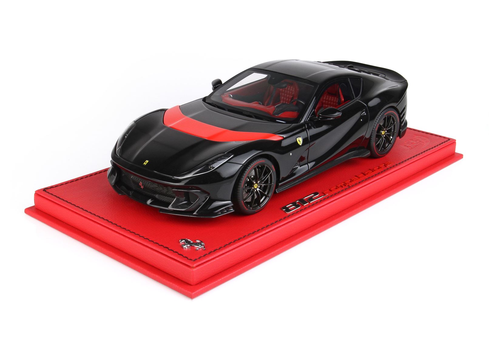 Ferrari 812 Competizione A BBR Models 1/18 P18209O Vert Zeltweg Metallise Avec Vitrine Ferrari 812 Competizione A BBR Models 1/18 P18209O Vert Zeltweg Metallise Avec Vitrine
