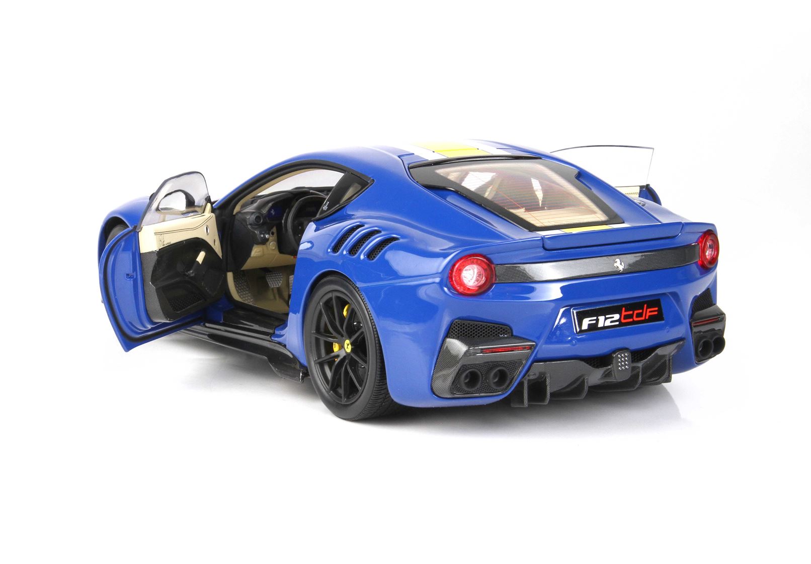 Diecast BBR 1:18 scale Ferrari F12 TDF Azzurro Blue