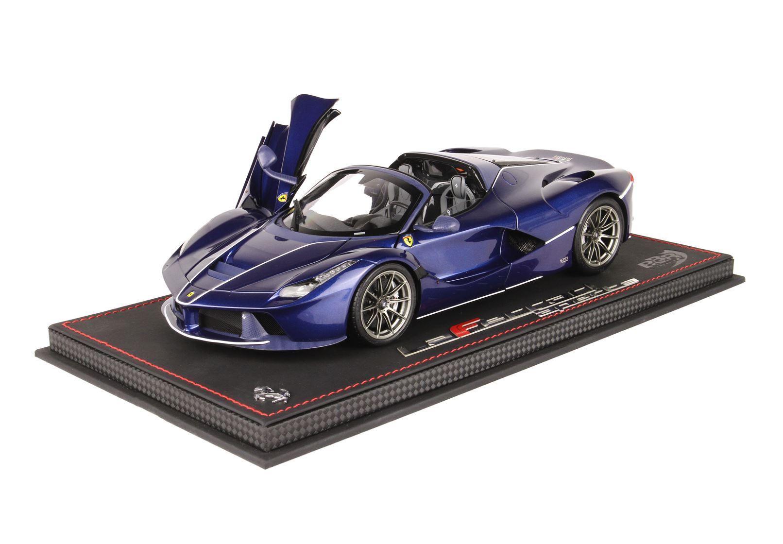 BBR 1:18 scale La Ferrari Aperta Blue