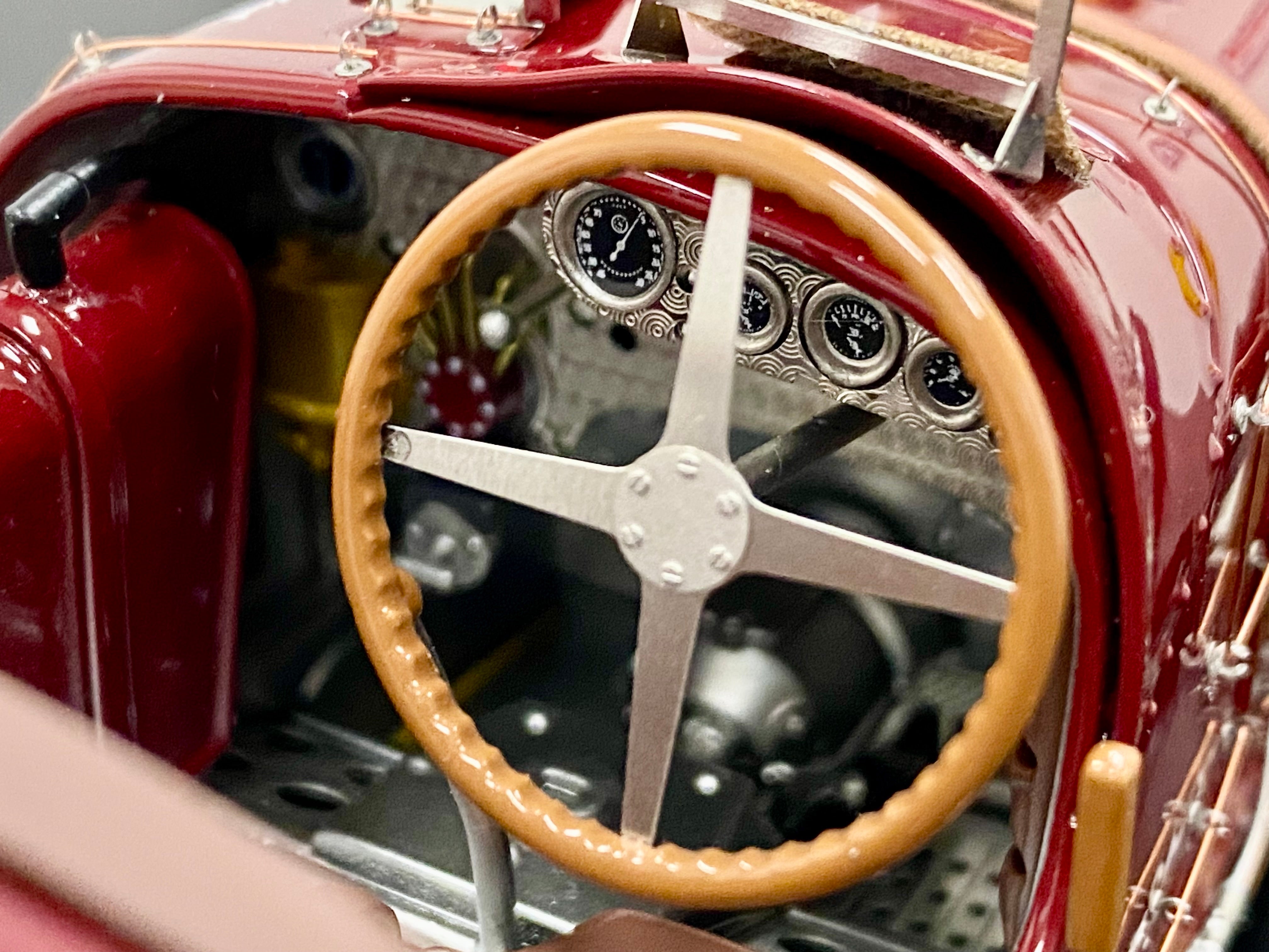 Amalgam 1:18 scale Bugatti T59 1934 Monaco GP Nuvolari