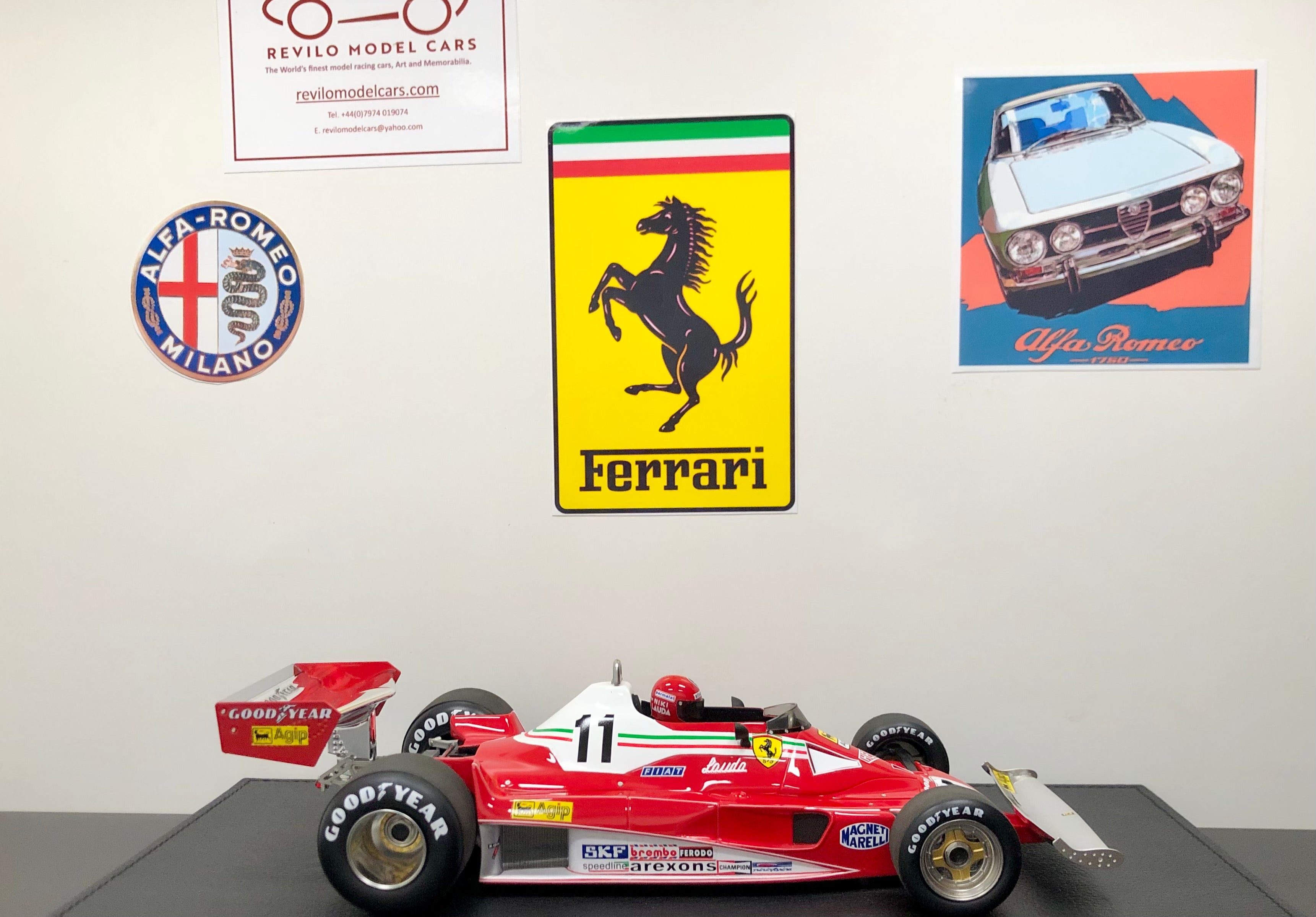 1:18 Ferrari 312 T2 #11 Niki Lauda