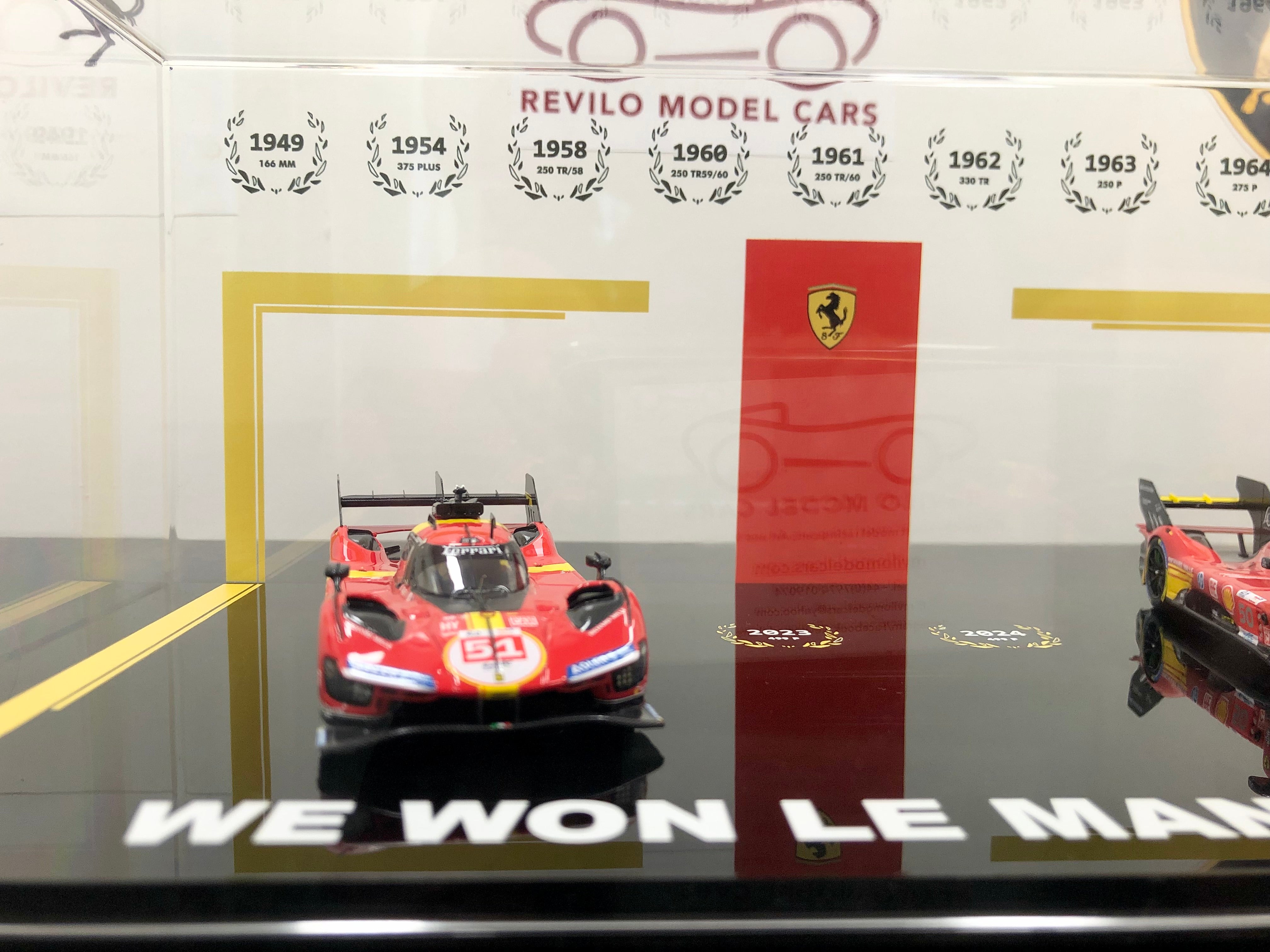 BBR 1:43 scale Ferrari 499P 2023 & 2024 Le Mans winner