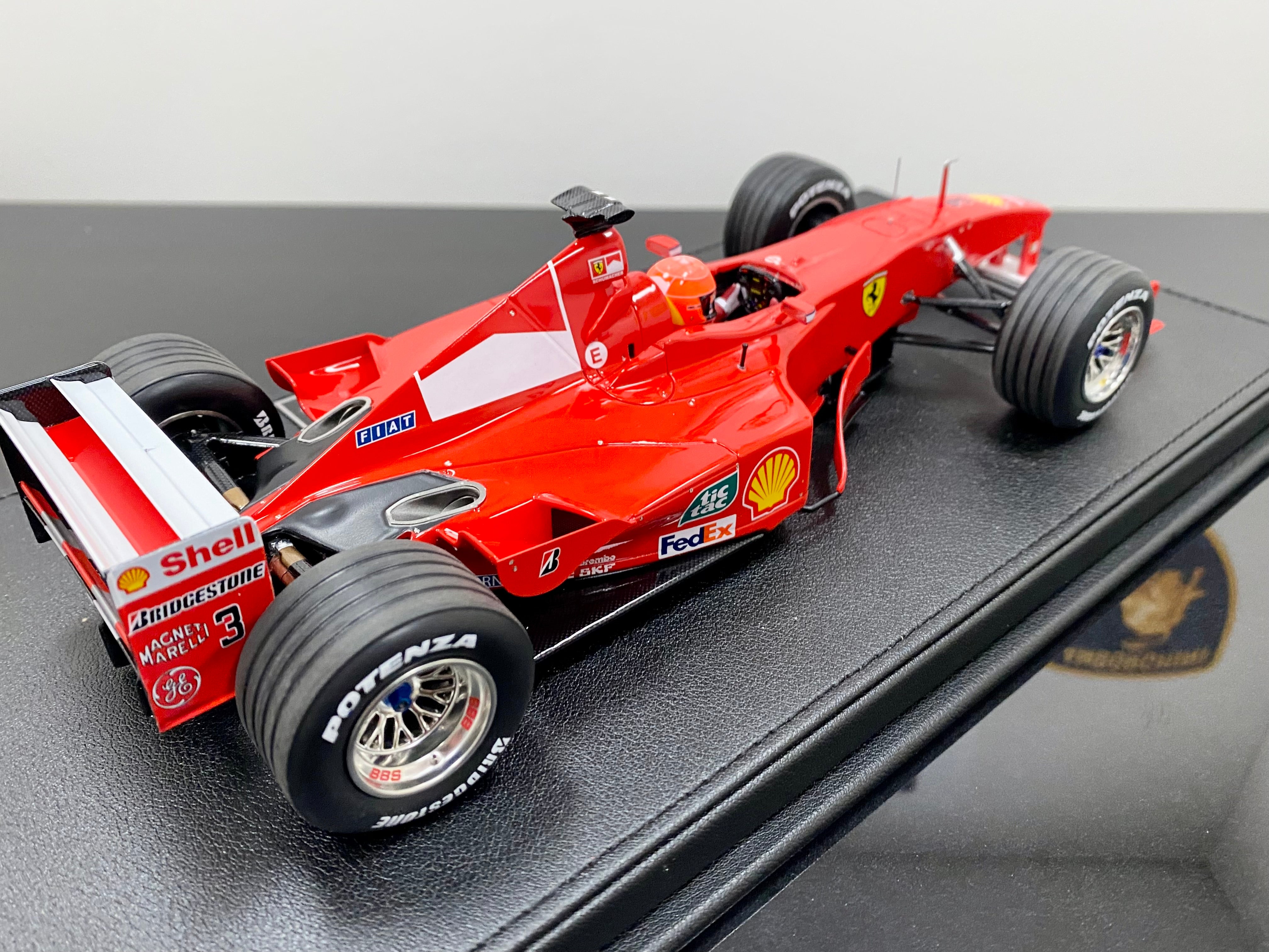 GP Replicas 1:18 scale Ferrari F1-2000 #3 Schumacher World Champion