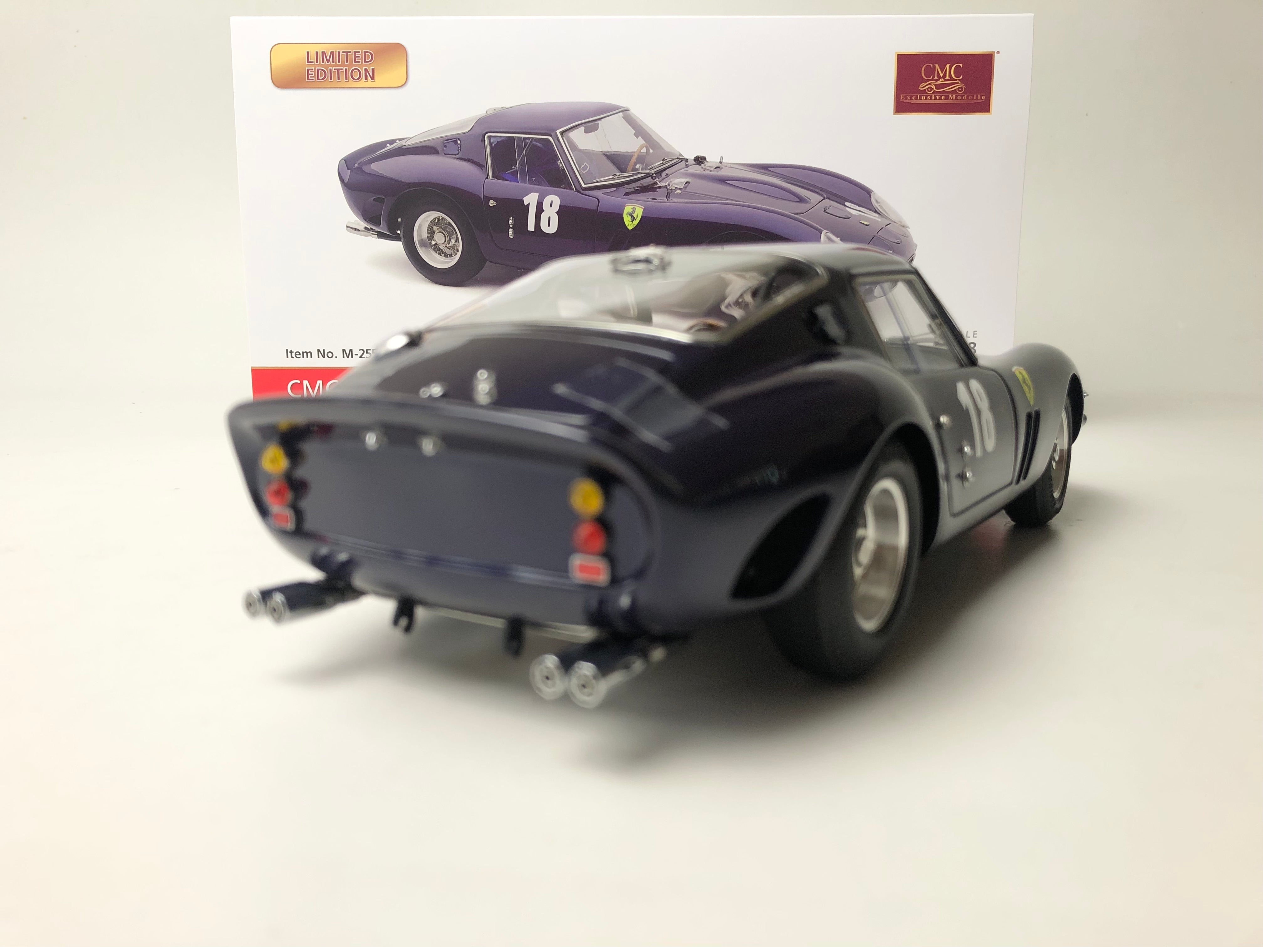 CMC 1:18 scale 1962 Ferrari 250 GTO M255 #18