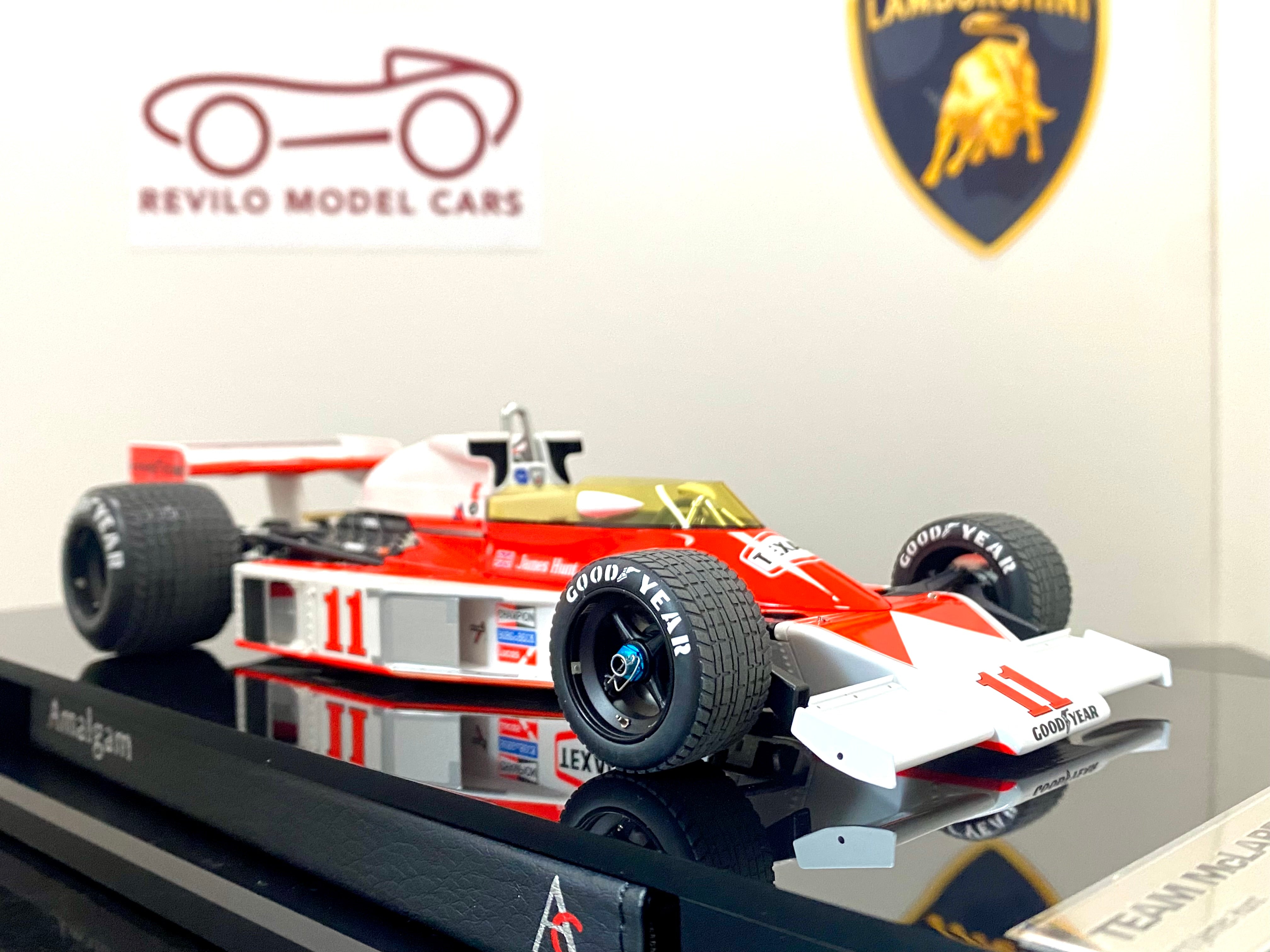 Amalgam 1:18 scale McLaren M23D 1976 James Hunt