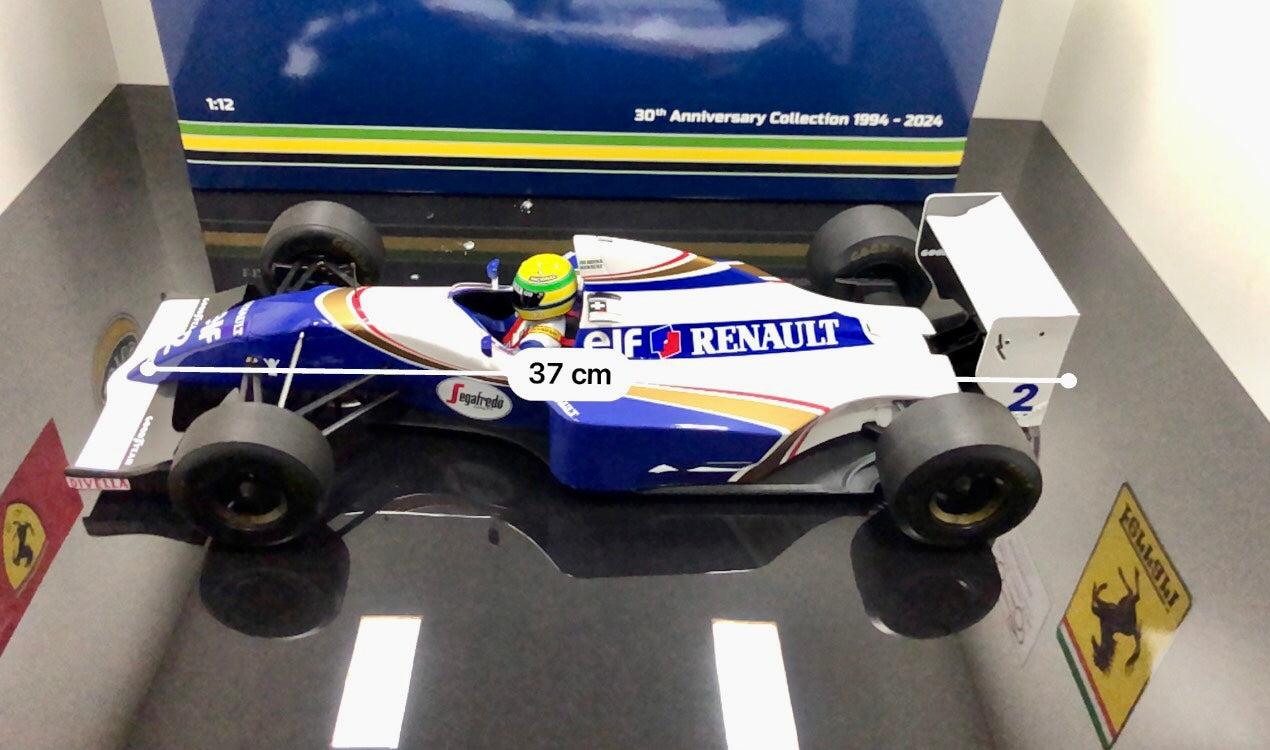 1:12 scale Williams FW16, Ayrton Senna's last race, Imola 1994