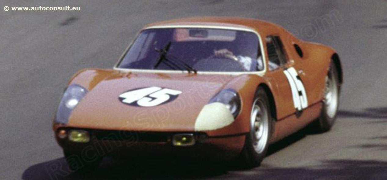 CMC 1:18 scale Porsche 904 GTS M236 1000kms Nurburgring 1964 #45