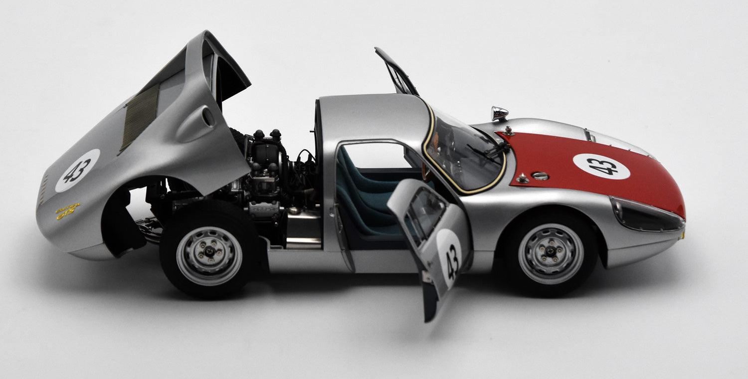 CMC 1:18 scale Porsche 904 GTS M233 500km Spa 1964 #43