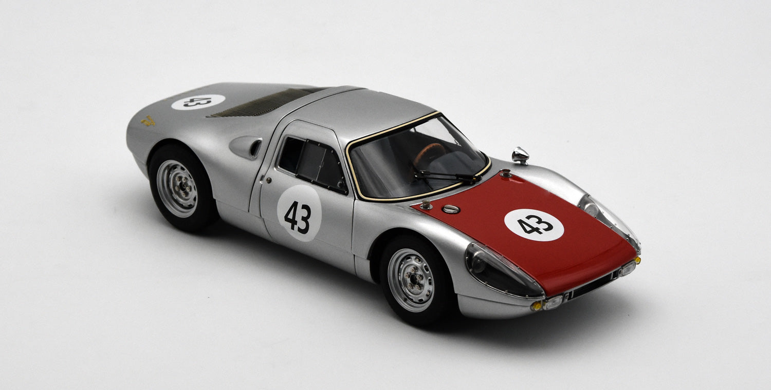 CMC 1:18 scale Porsche 904 GTS M233 500km Spa 1964 #43