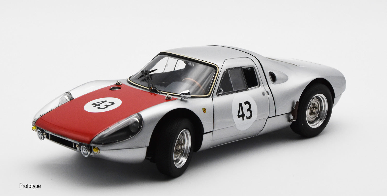 CMC 1:18 scale Porsche 904 GTS M233 500km Spa 1964 #43