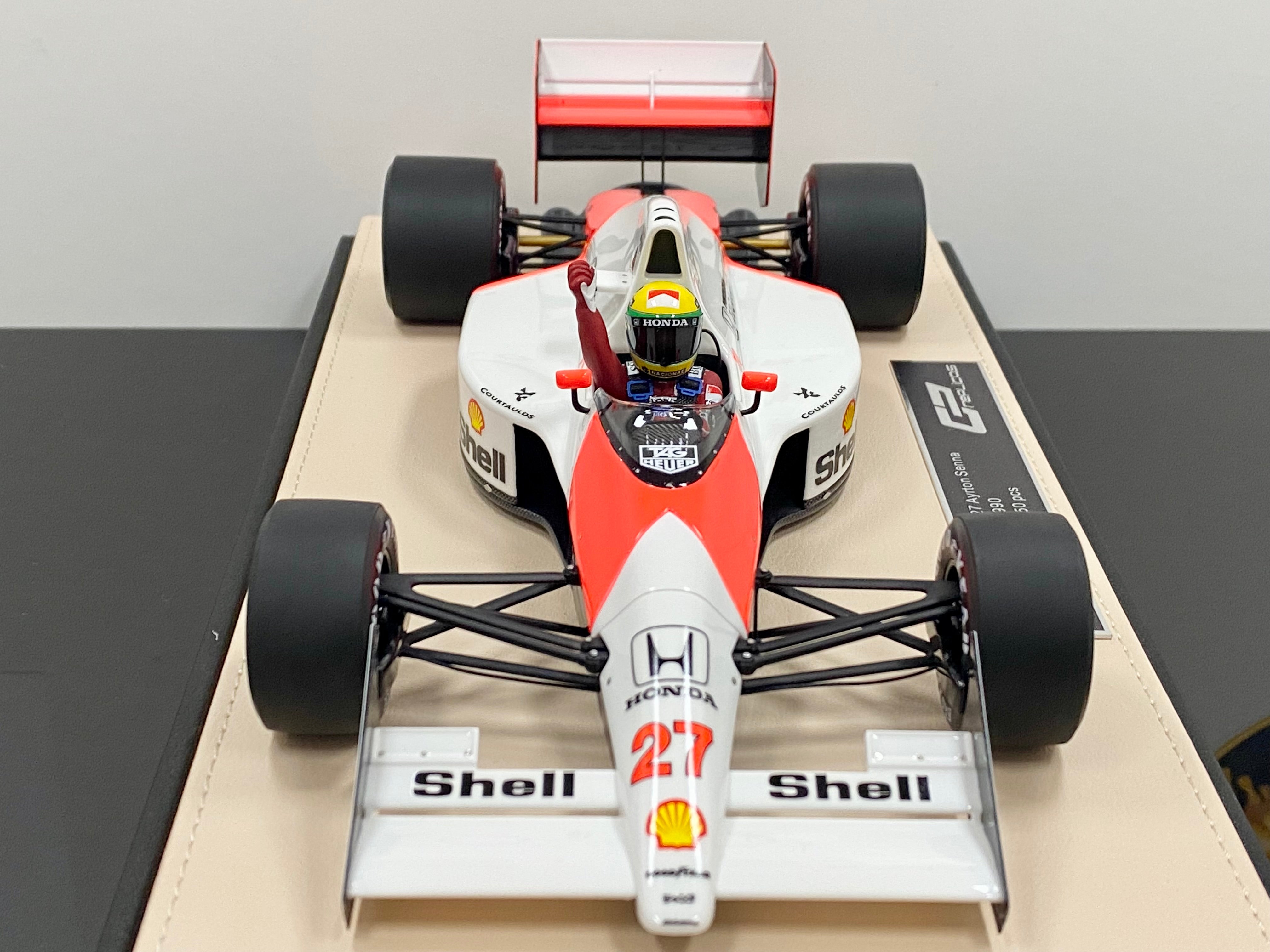 McLaren MP4/5B #27 Monaco 1990 1:18 Scale Ayrton Senna World Champion