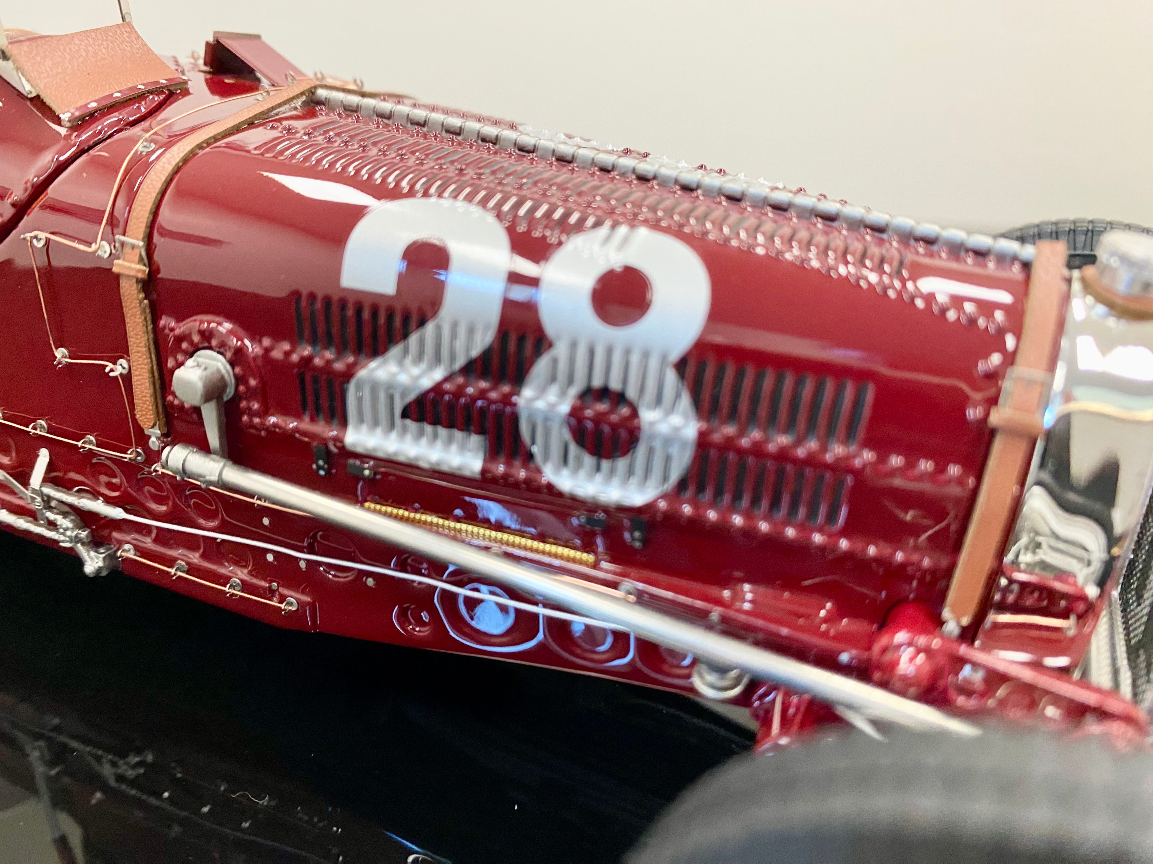 Amalgam 1:18 scale Bugatti T59 1934 Monaco GP Nuvolari