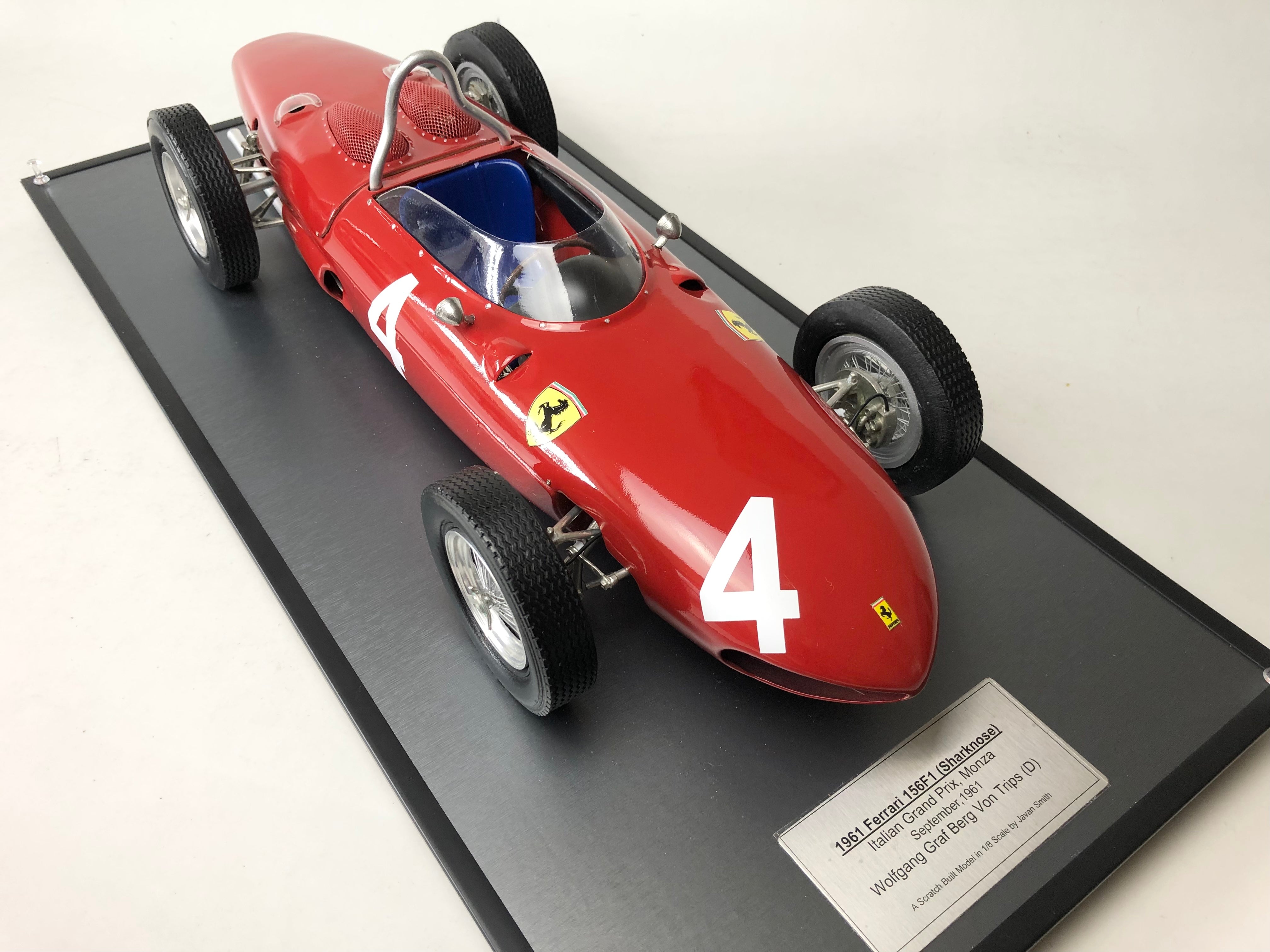 Ferrari 156 'Sharknose' 1:8 scale by Javan Smith