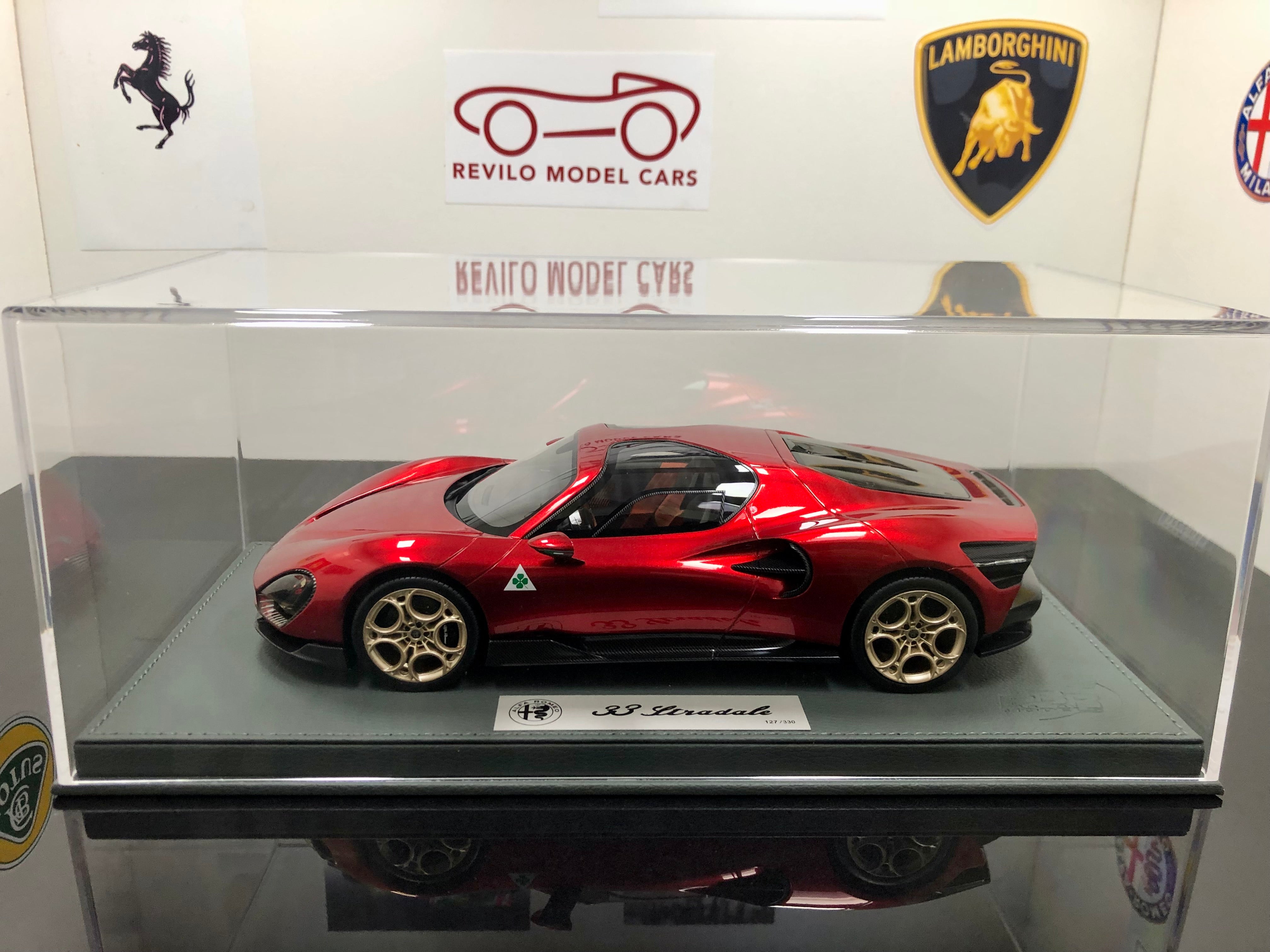 BBR 1:18 scale Alfa Romeo 33 Stradale 2025