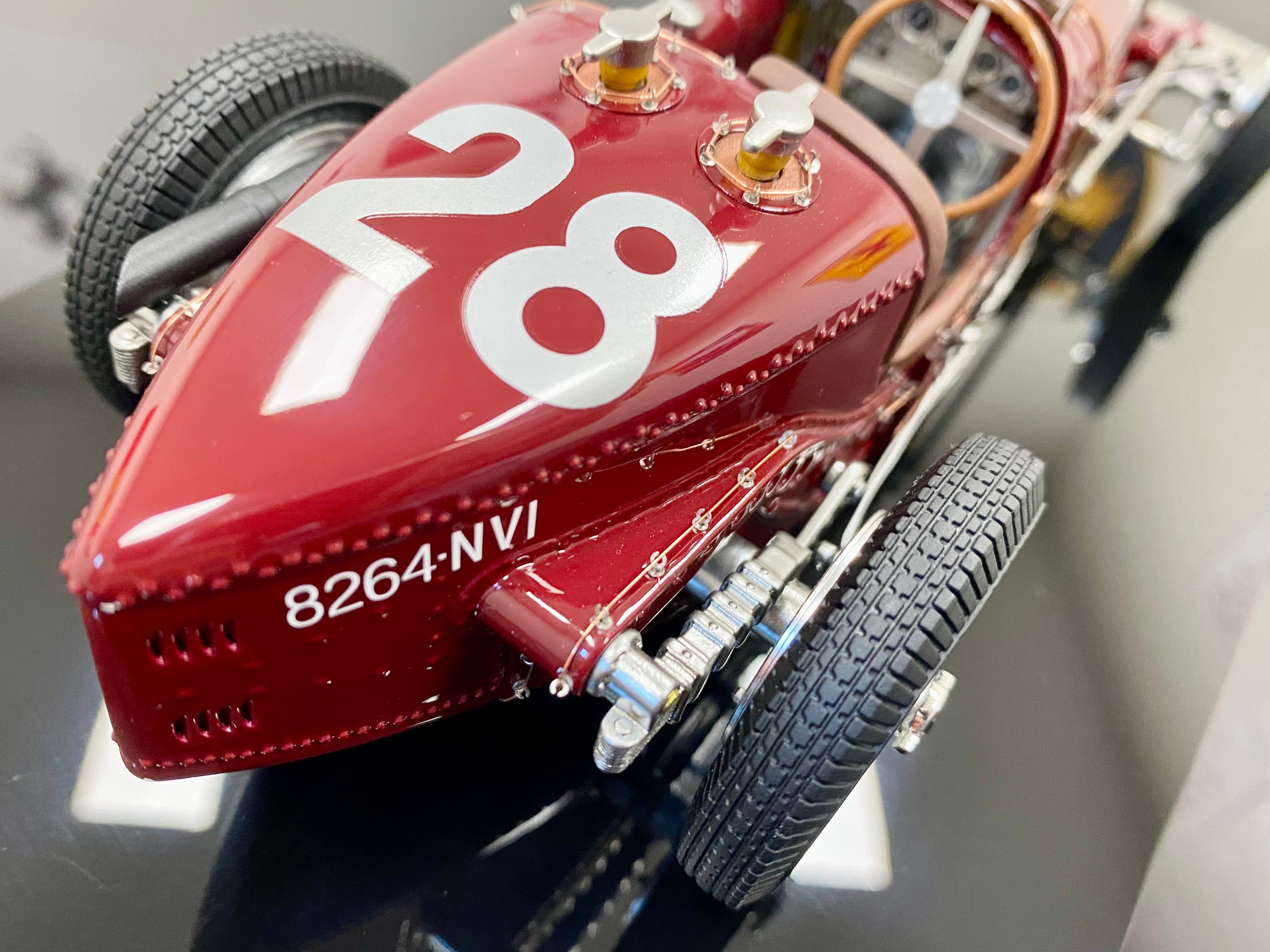 Amalgam 1:18 scale Bugatti T59 1934 Monaco GP Nuvolari