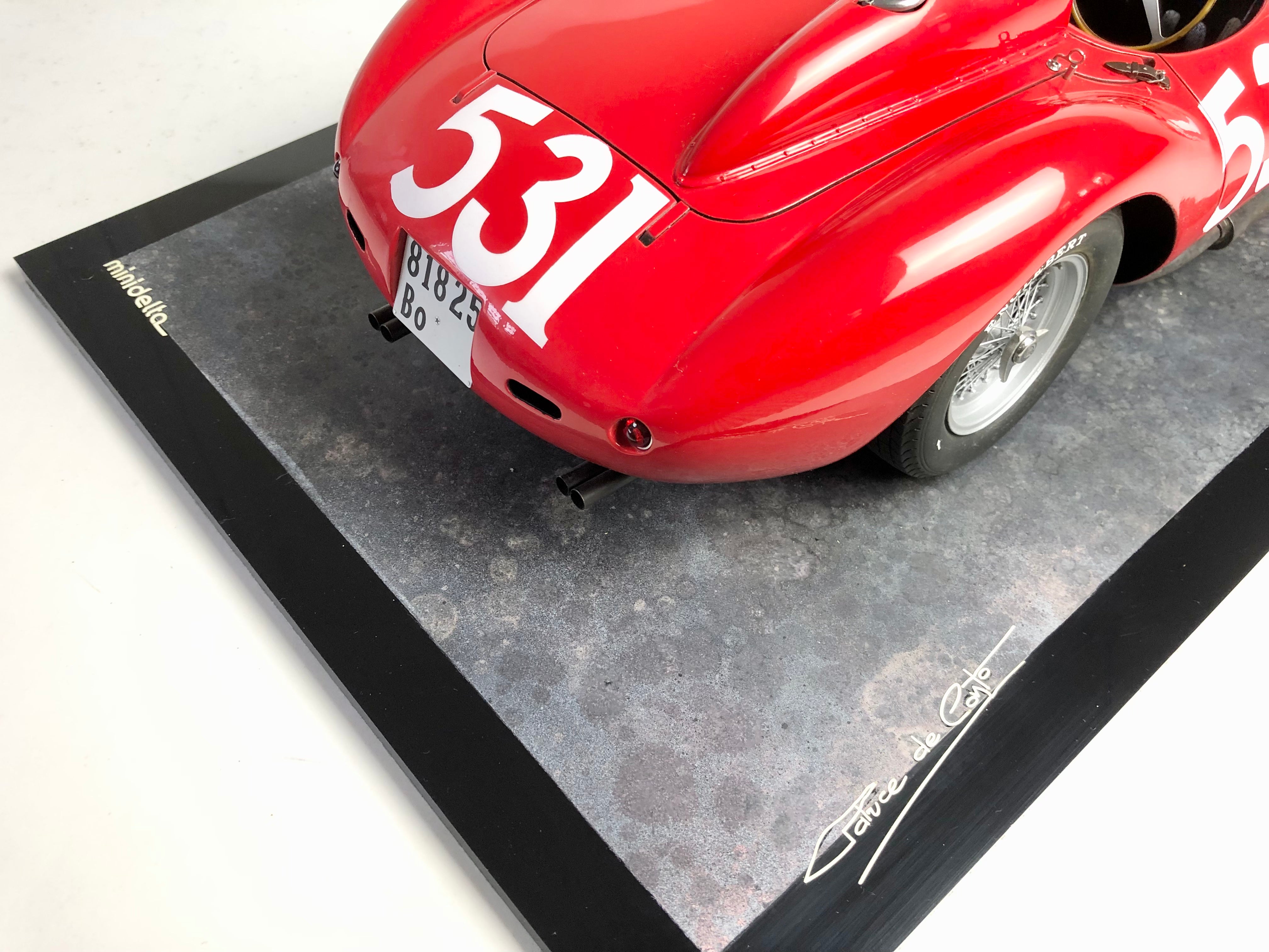 Patrice de Conto 1:8 scale Ferrari 335S 1957 Mille Miglia