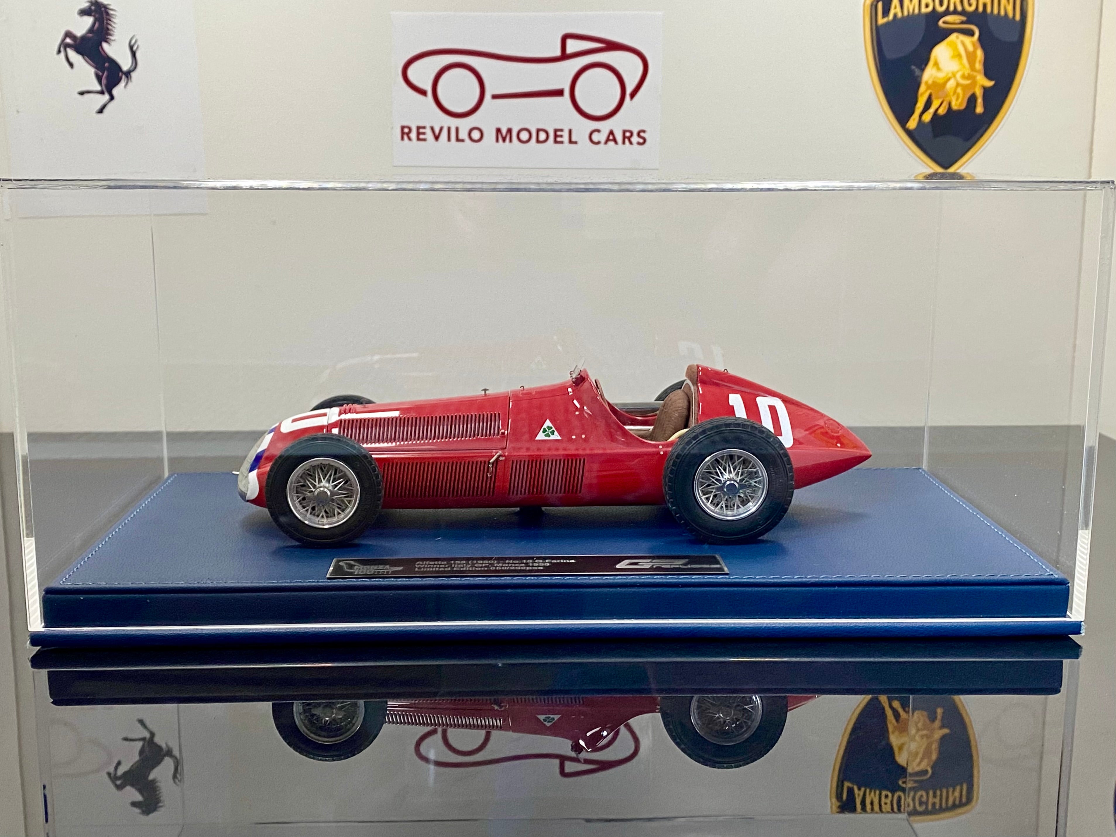 Alfa Romeo Alfetta 158 #10 Farina 1950 Monza 1:18 scale