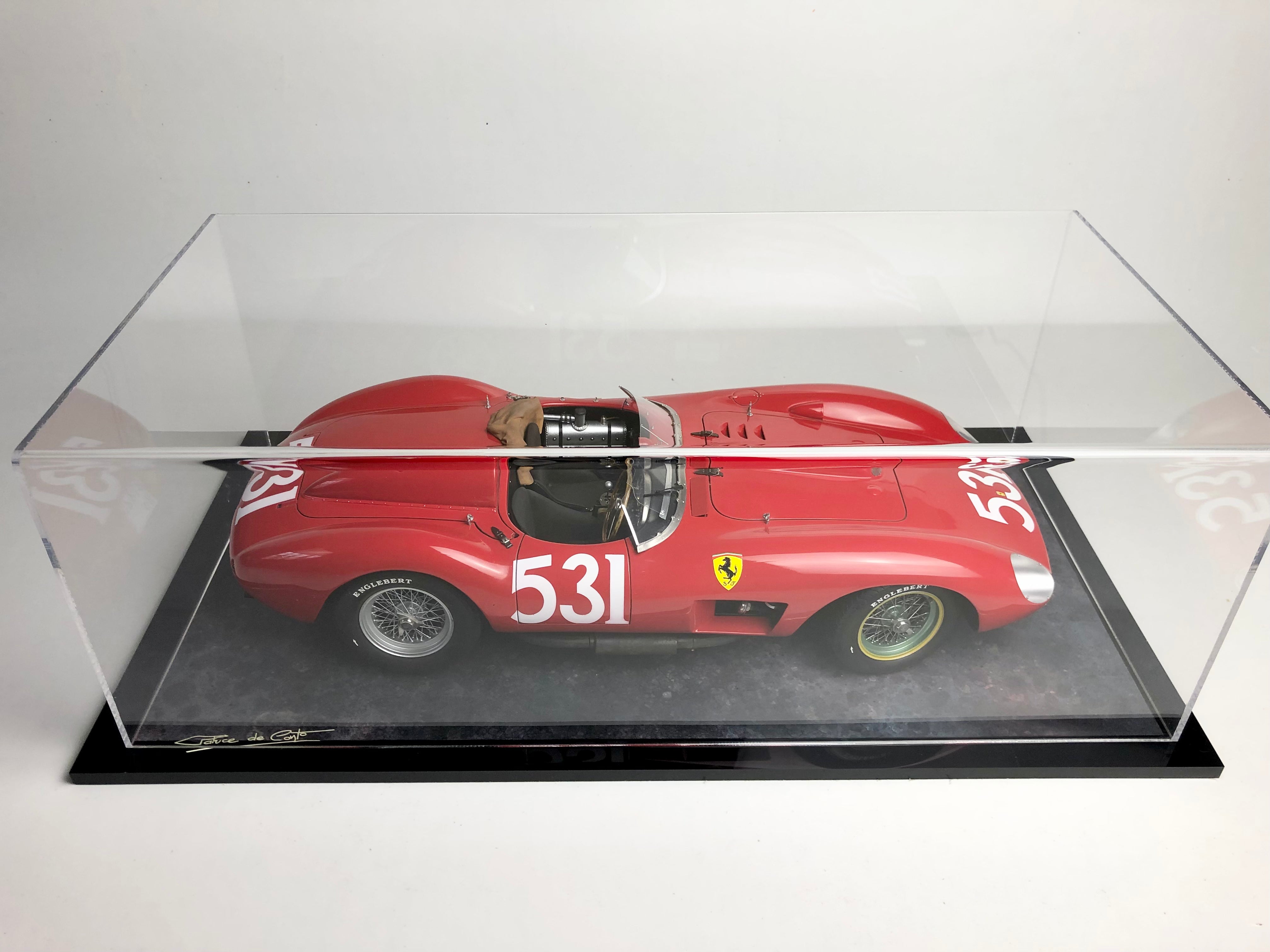 Patrice de Conto 1:8 scale Ferrari 335S 1957 Mille Miglia