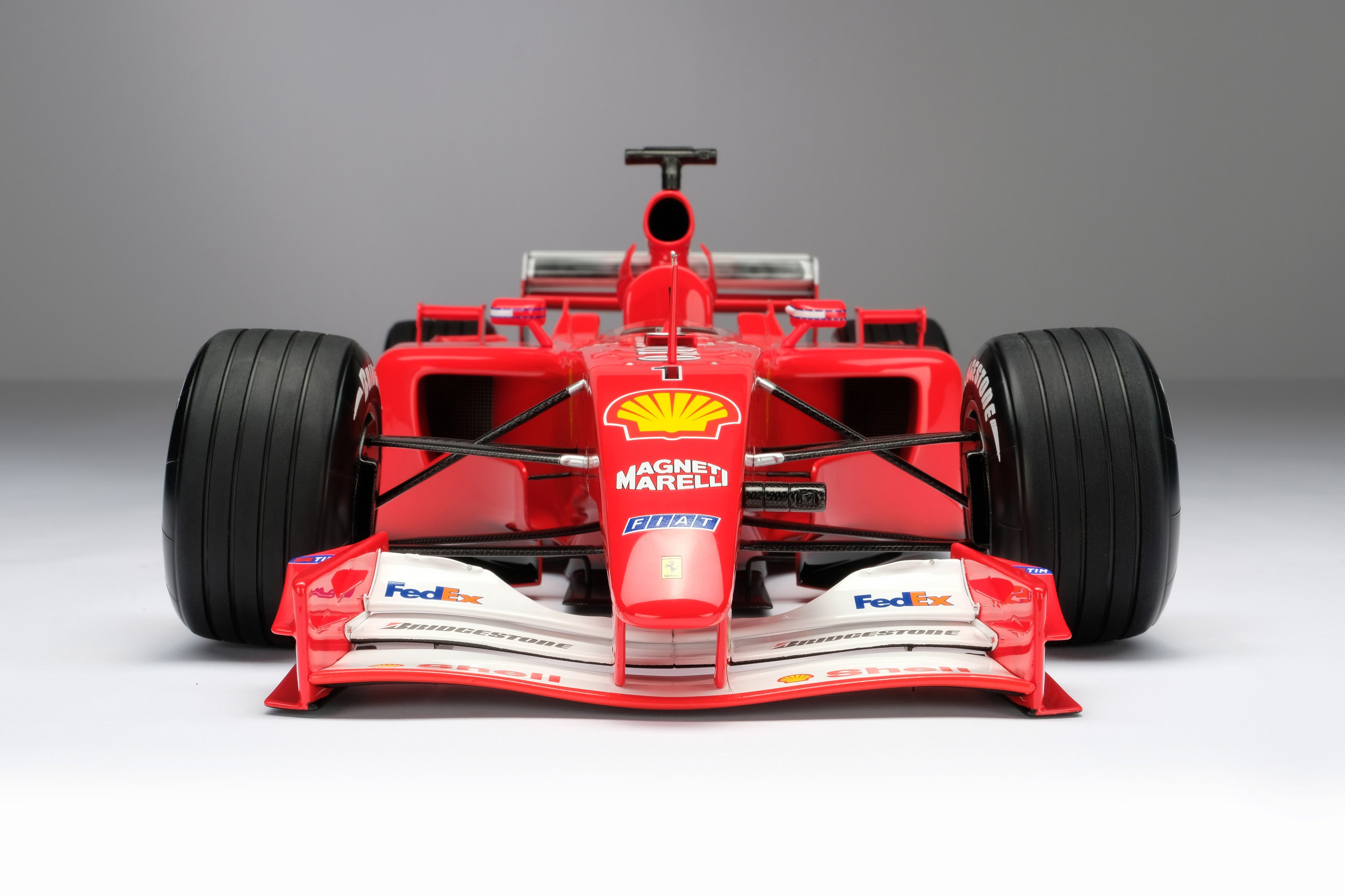 Amalgam 1:8 scale Ferrari F2001 #1 Schumacher World Champion