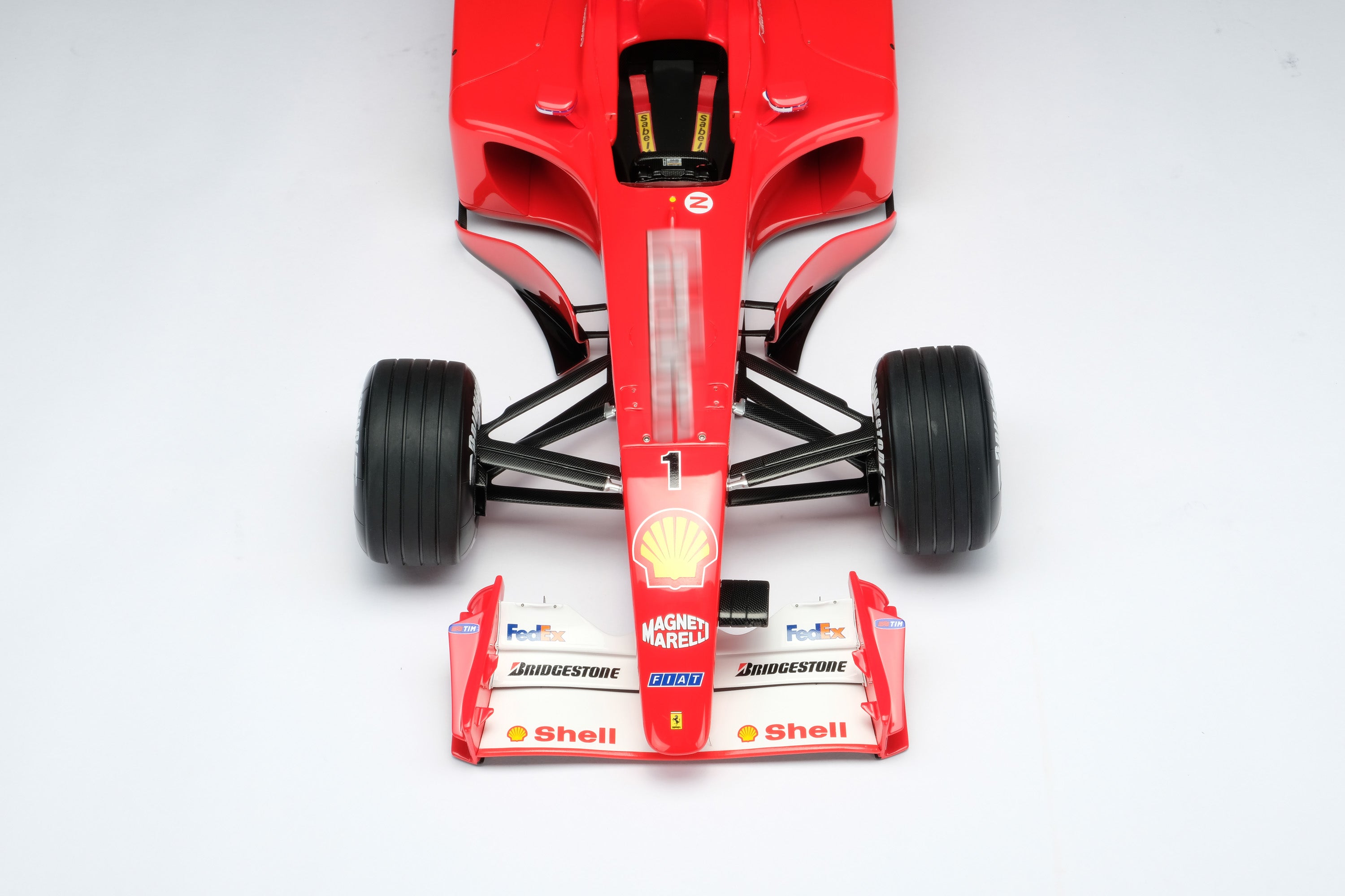 Amalgam 1:8 scale Ferrari F2001 #1 Schumacher World Champion