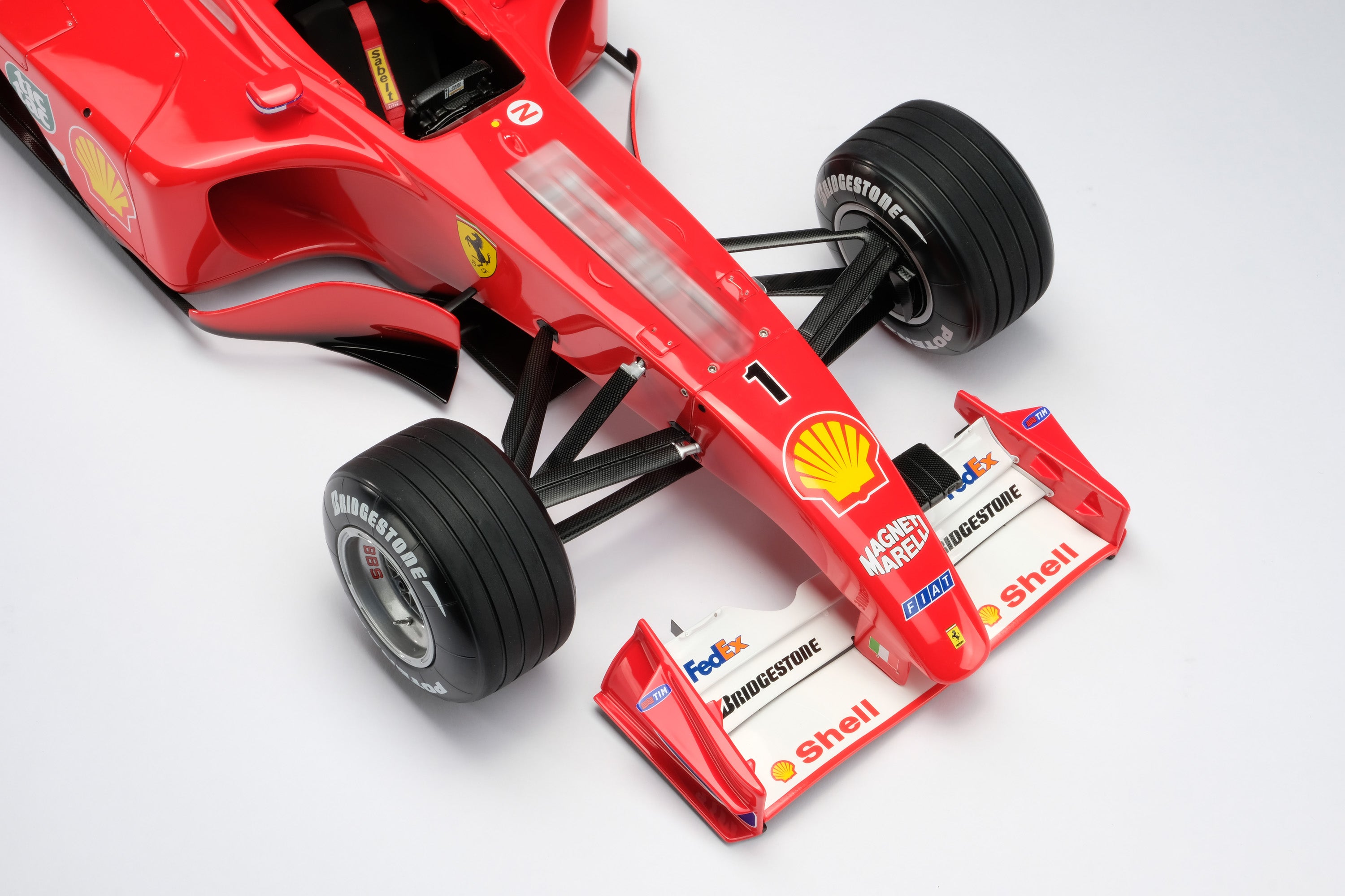 Amalgam 1:8 scale Ferrari F2001 #1 Schumacher World Champion