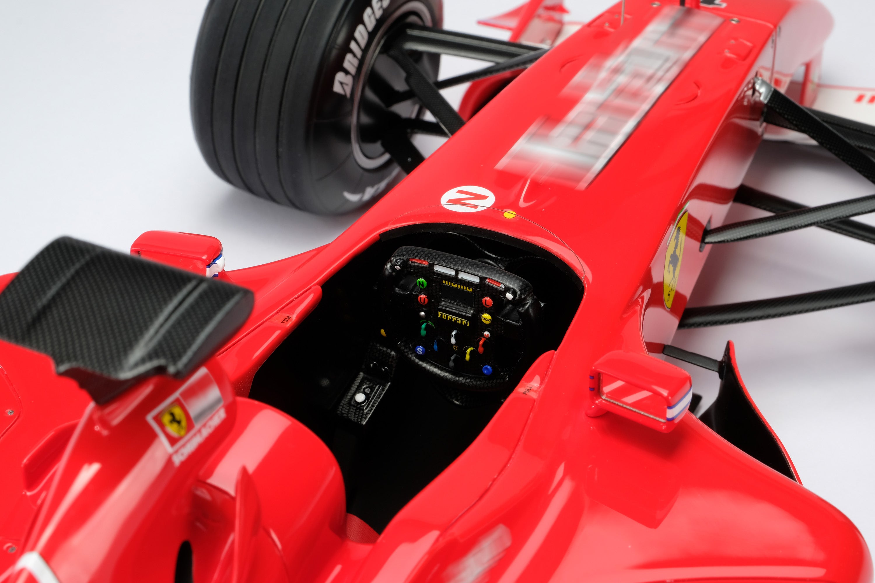 Amalgam 1:8 scale Ferrari F2001 #1 Schumacher World Champion