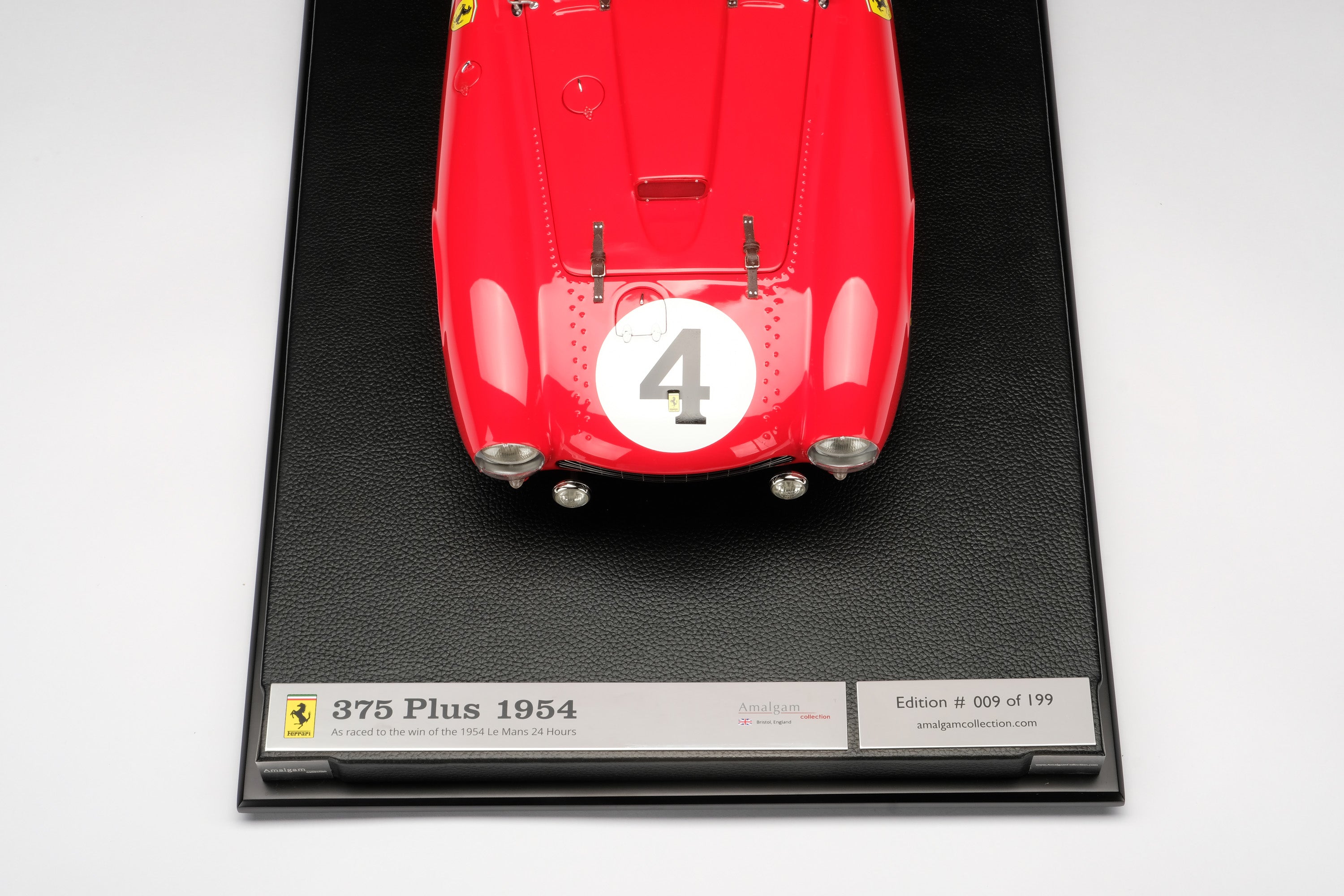 Amalgam 1:8 scale 1958 Ferrari 375 Plus Le Mans winner 1954