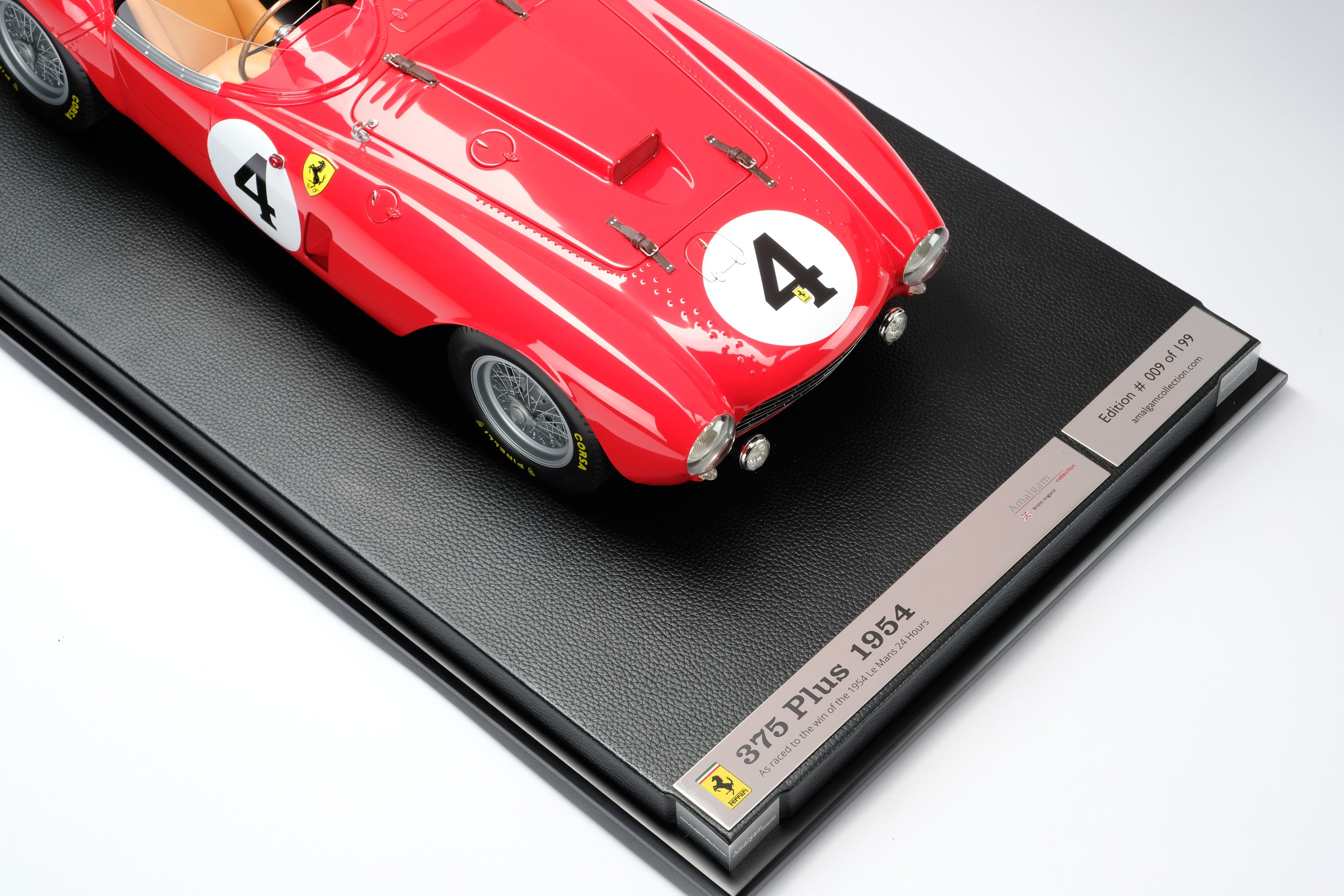 Amalgam 1:8 scale 1958 Ferrari 375 Plus Le Mans winner 1954