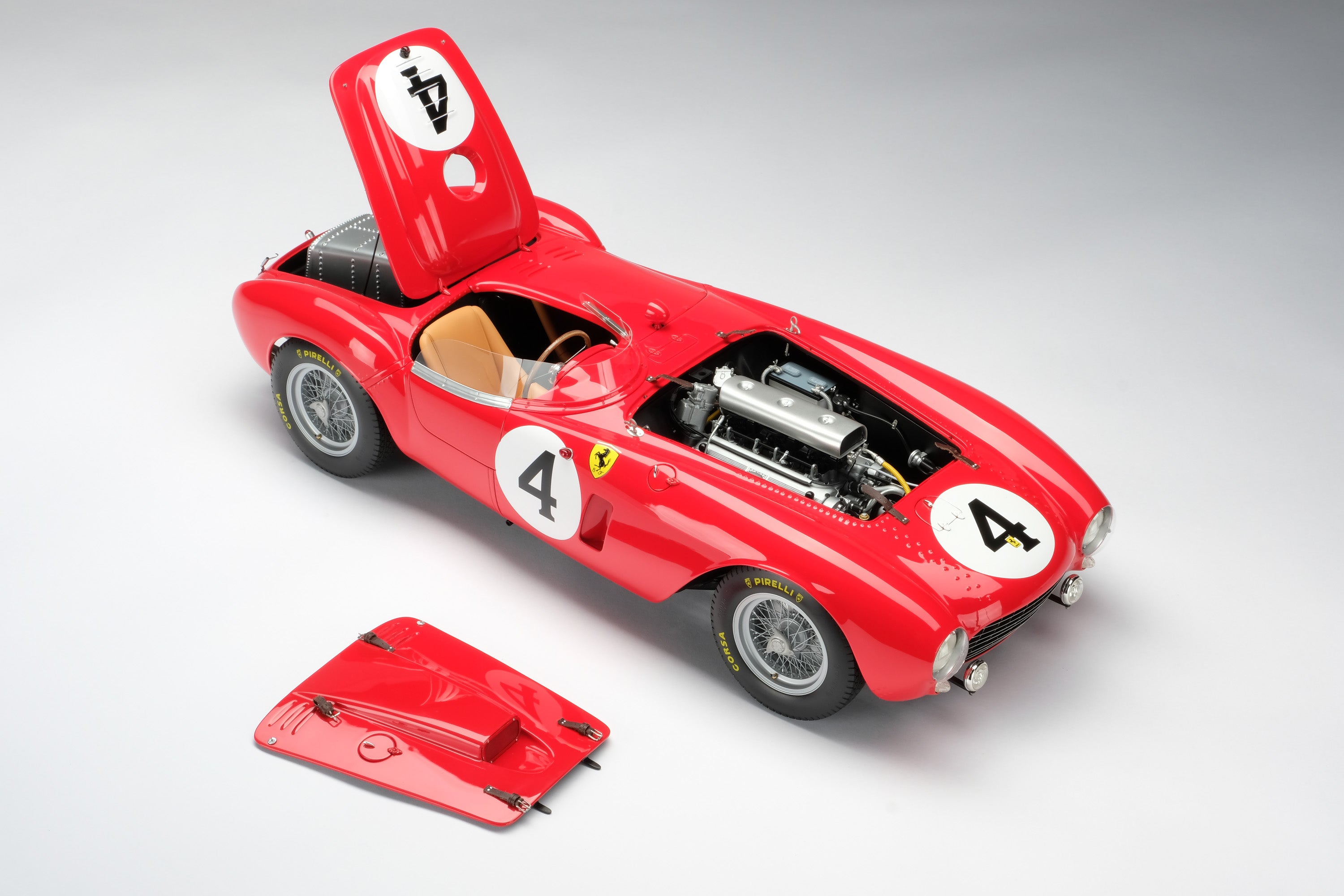 Amalgam 1:8 scale 1958 Ferrari 375 Plus Le Mans winner 1954