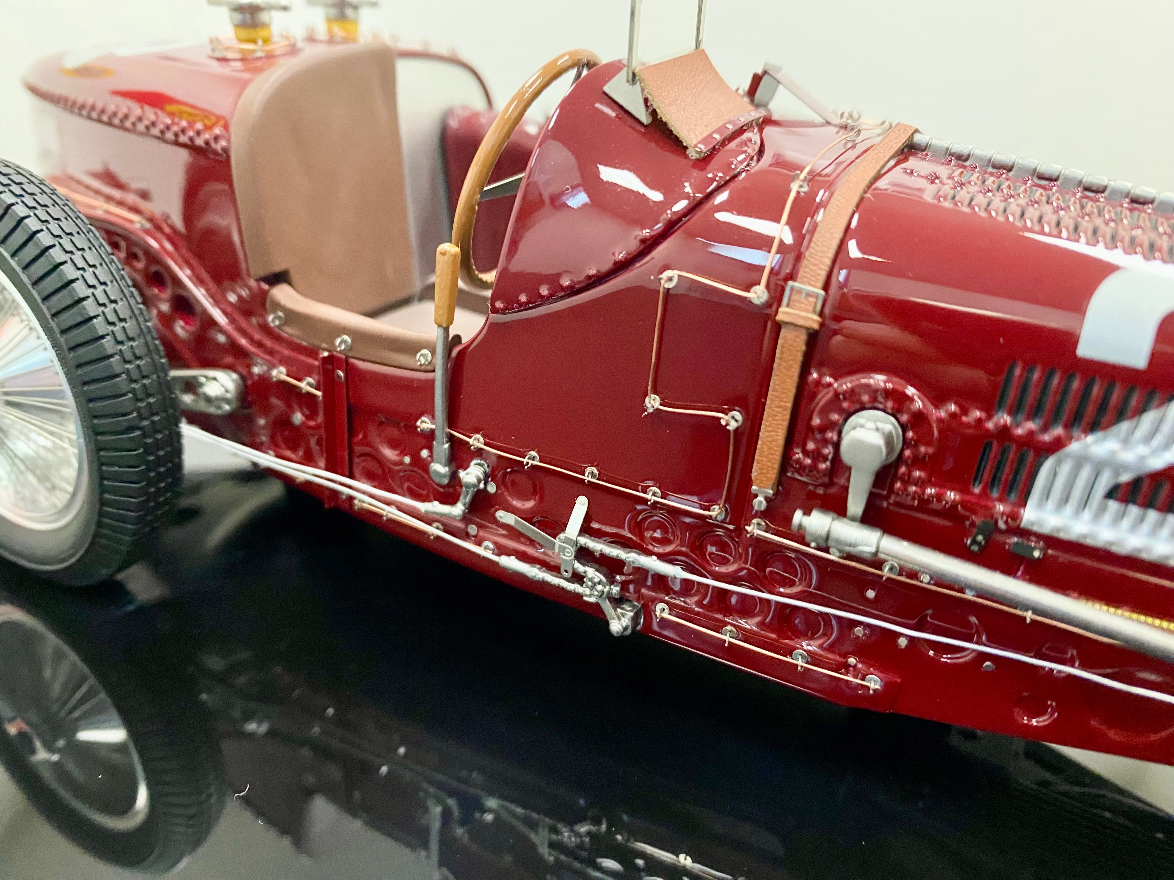 Amalgam 1:18 scale Bugatti T59 1934 Monaco GP Nuvolari