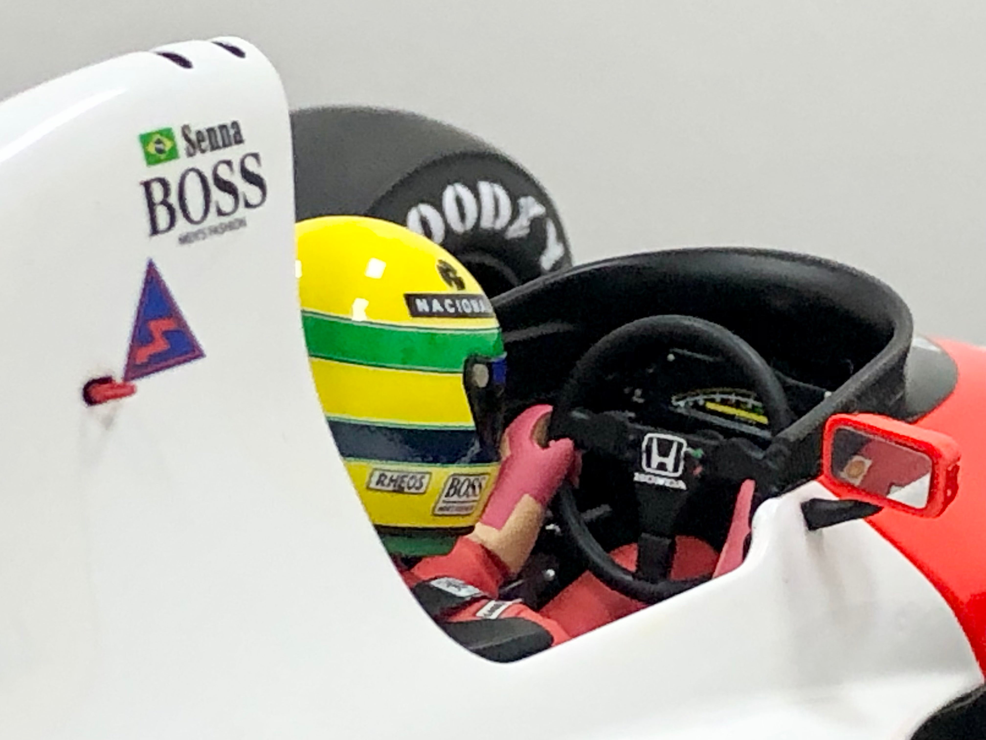 McLaren MP4/5B #27 1:12 Scale Ayrton Senna World Champion