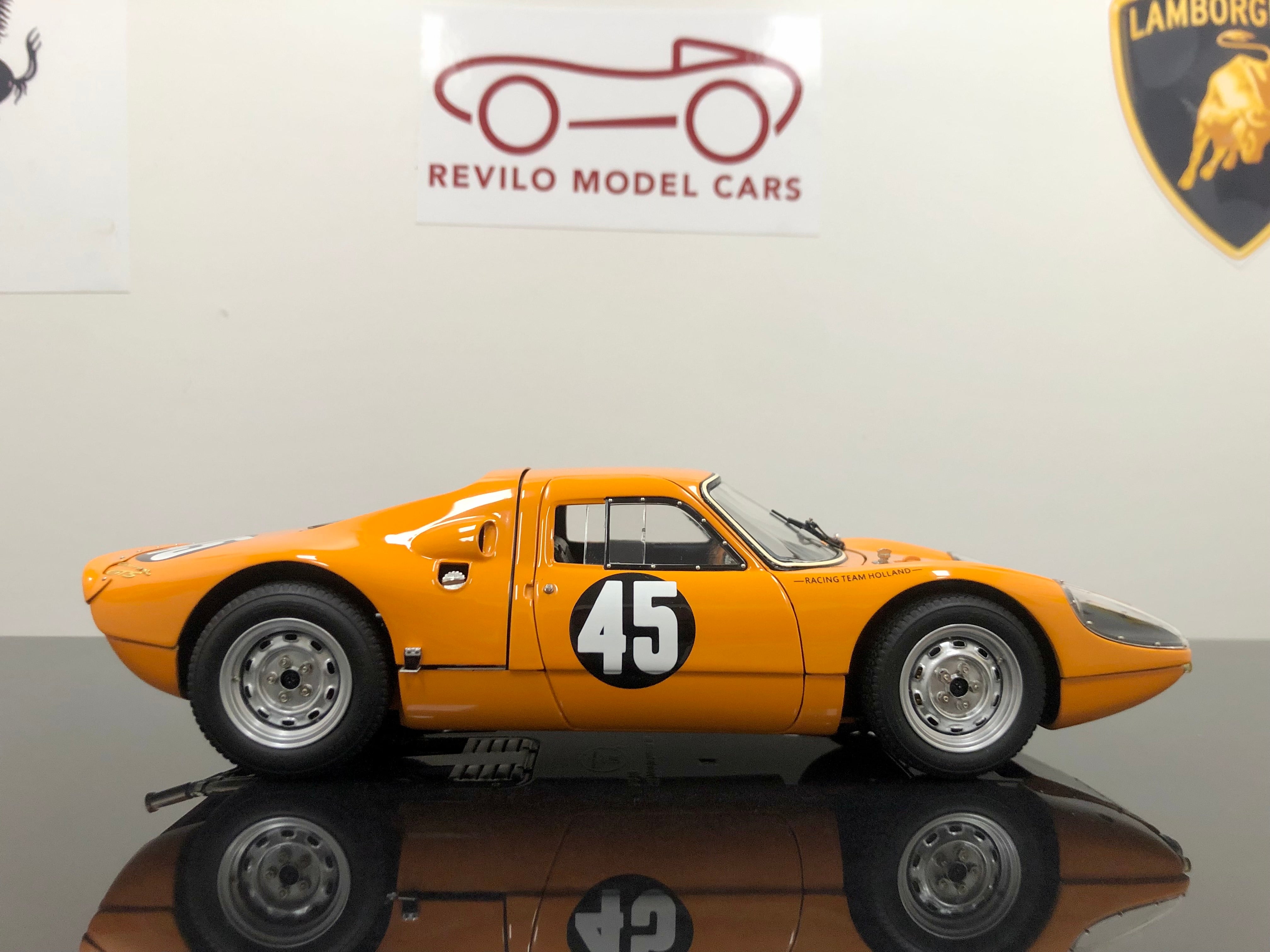 CMC 1:18 scale Porsche 904 GTS M236 1000kms Nurburgring 1964 #45