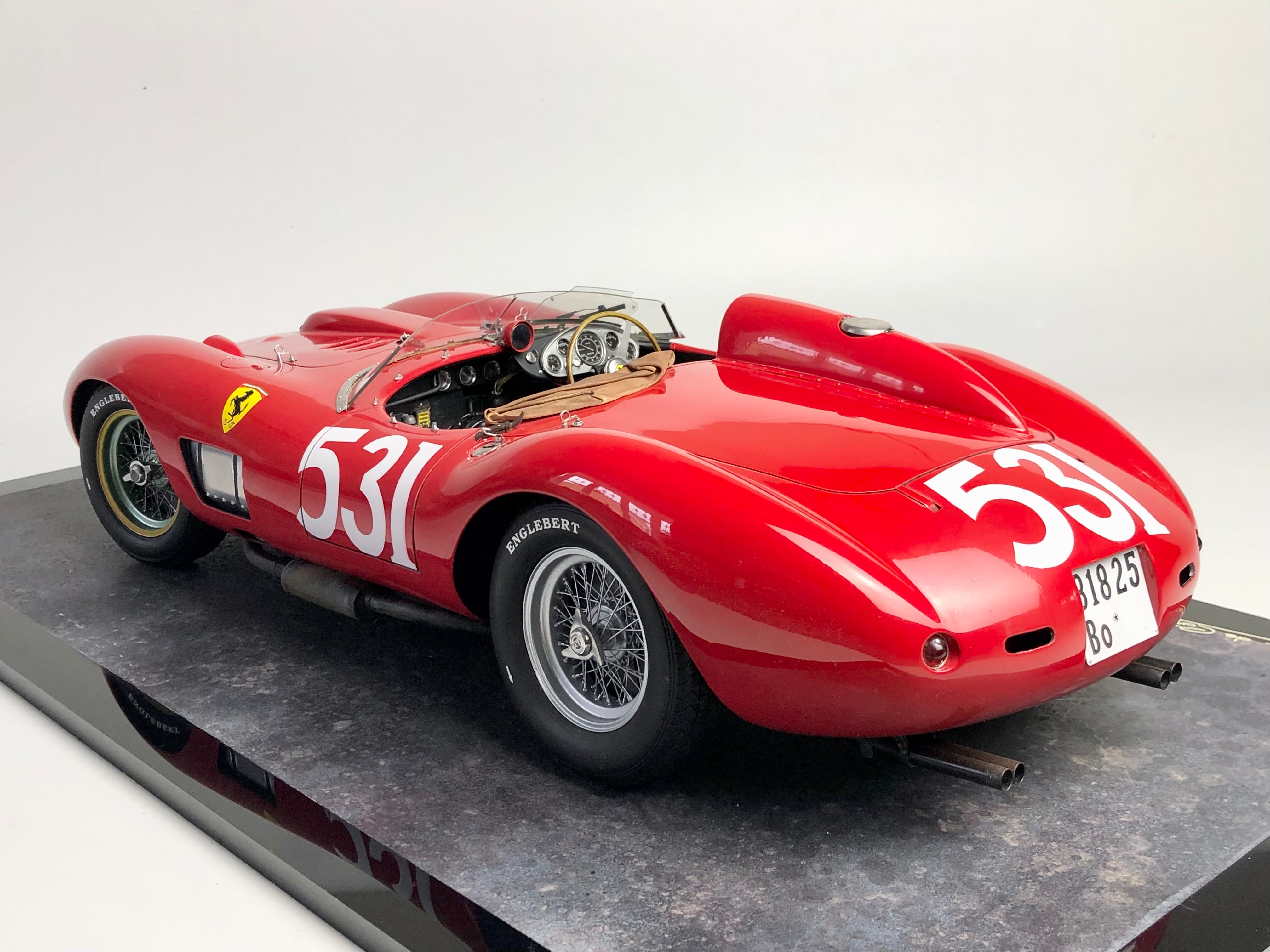 Patrice de Conto 1:8 scale Ferrari 335S 1957 Mille Miglia