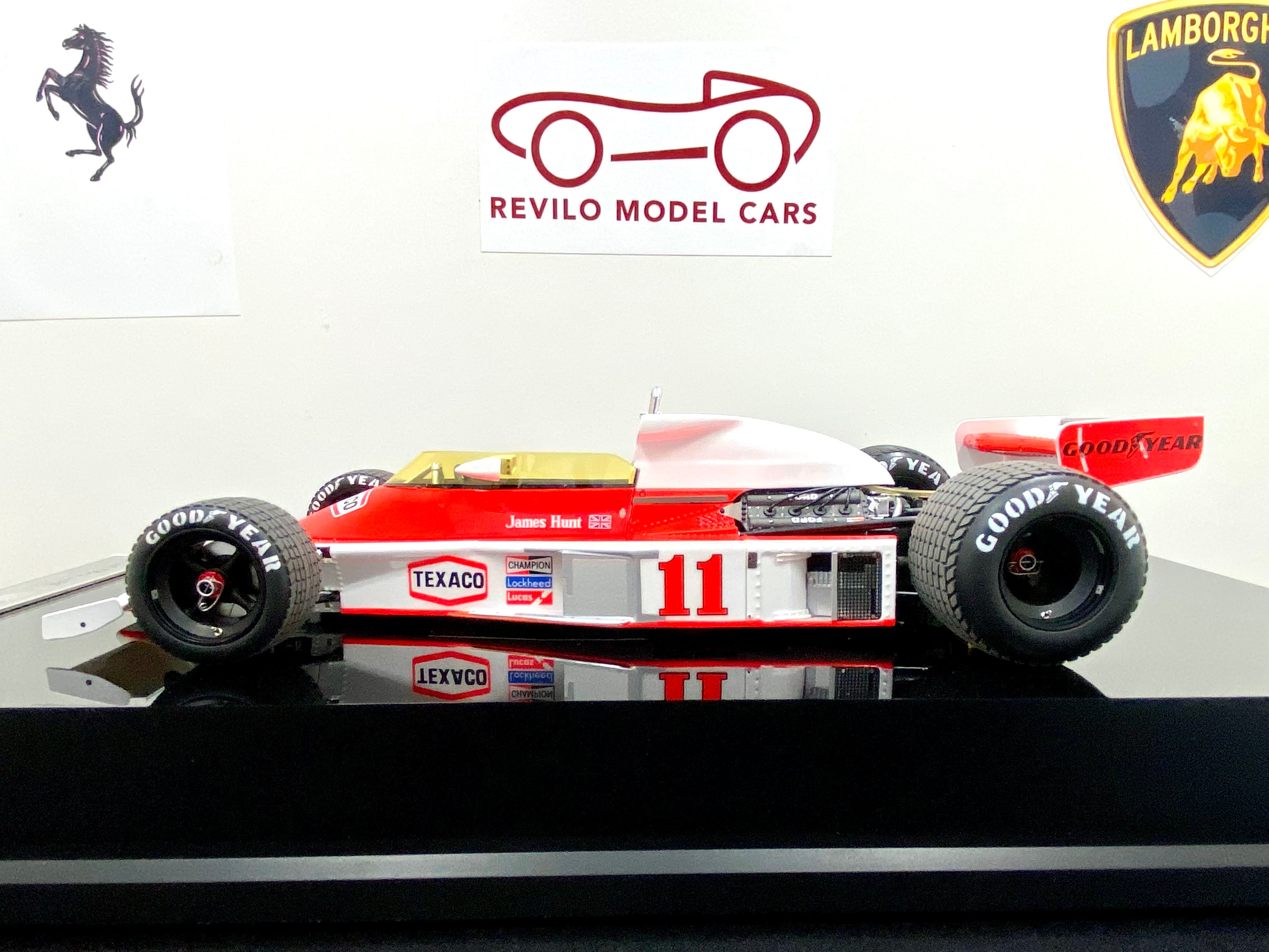 Amalgam 1:18 scale McLaren M23D 1976 James Hunt