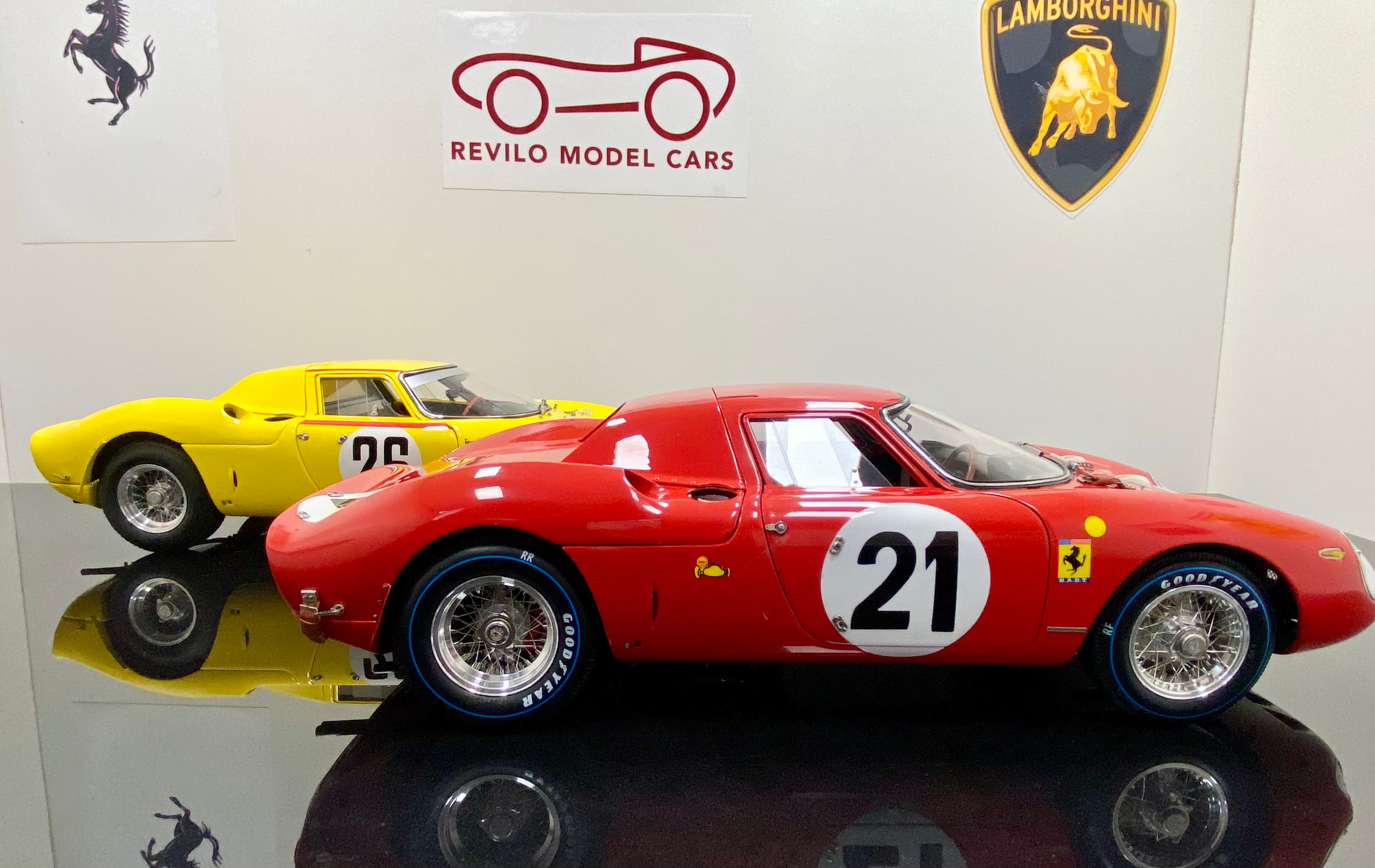 CMC 1:18 scale Ferrari 250 LM M264 #26 2nd Le Mans 1965