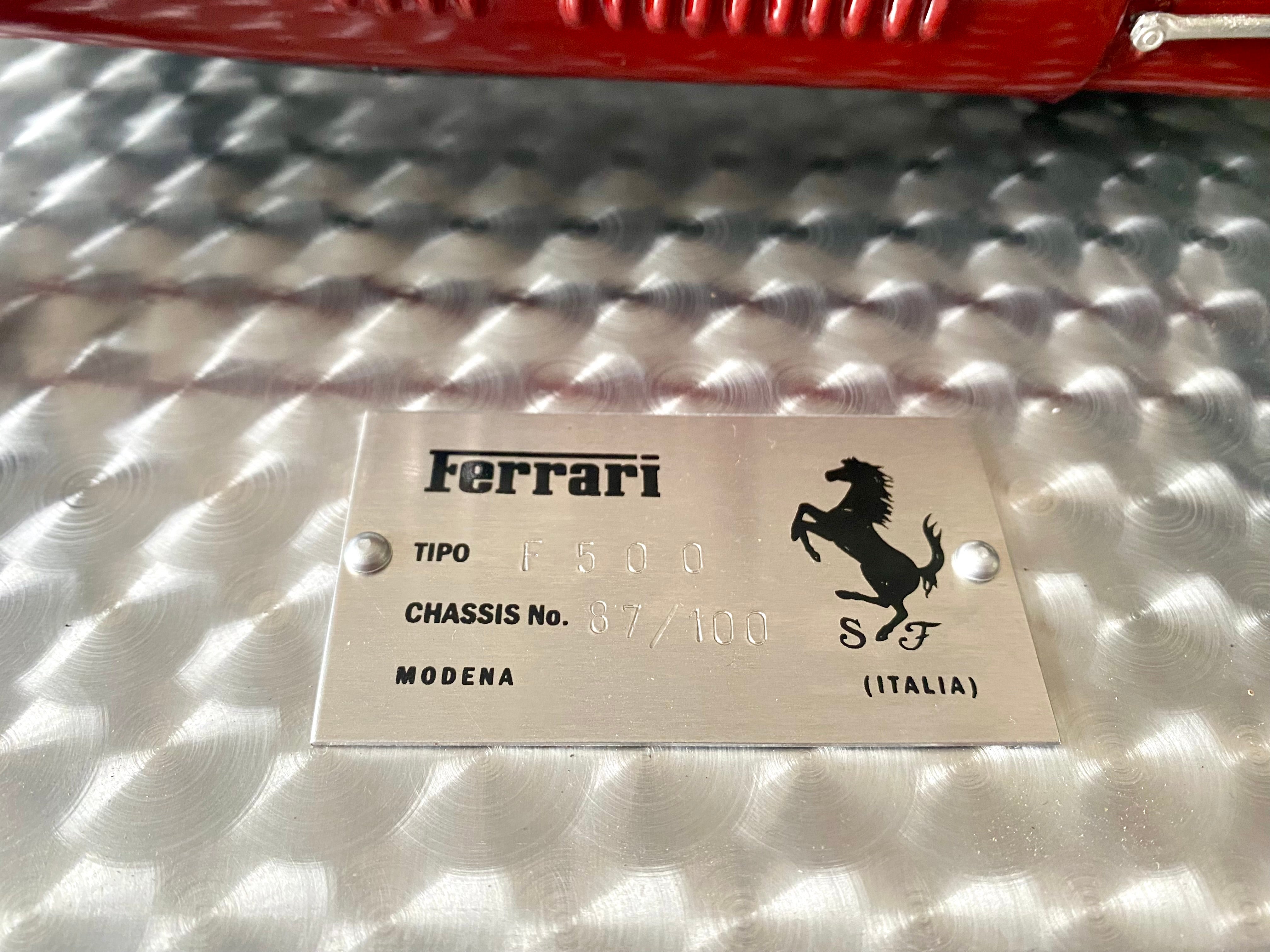 Javan Smith 1:8 scale Ferrari 500 F2